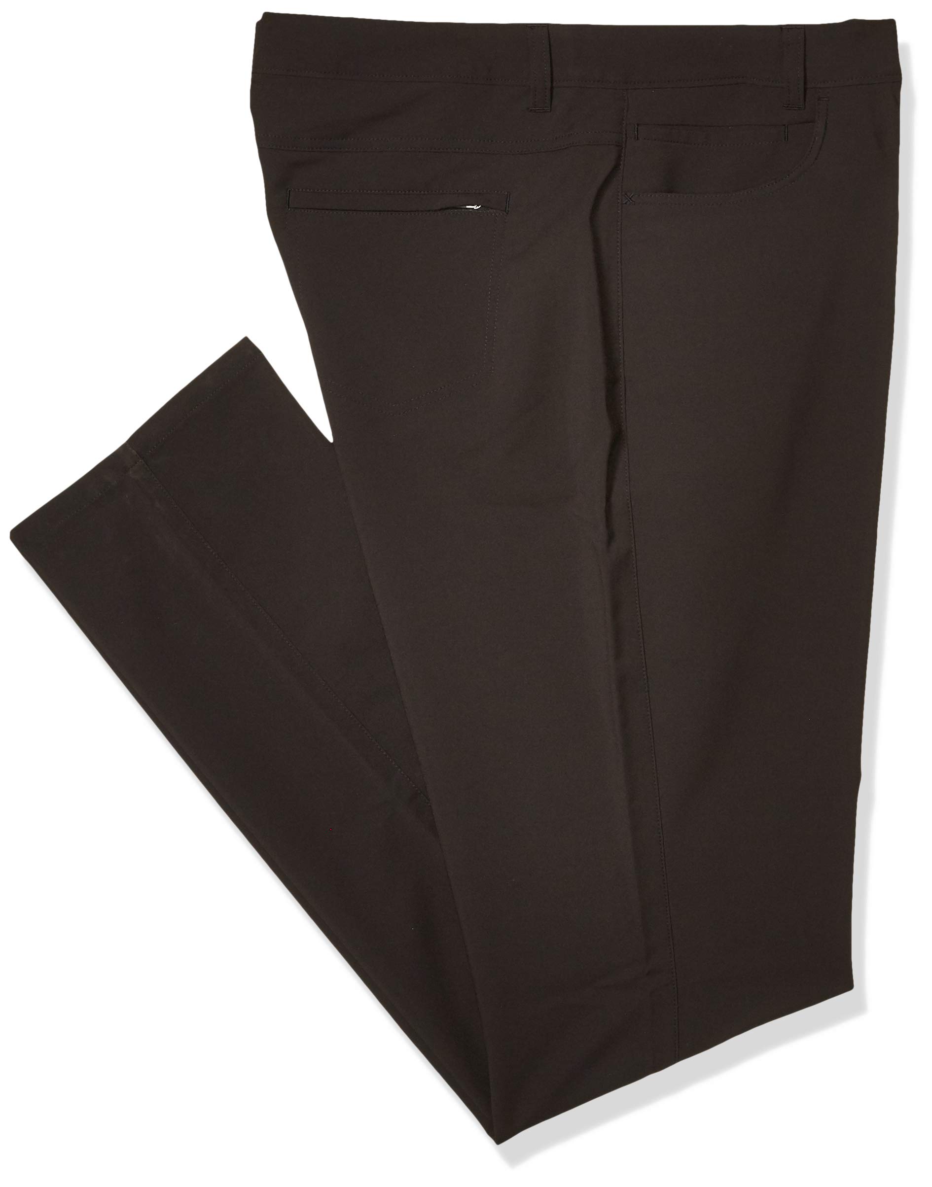 Cutter & Buck Men's Performance Dress Pants for Business & Travel - Comfortable Stretch Flat Front Trousers for Office & Casual Wear