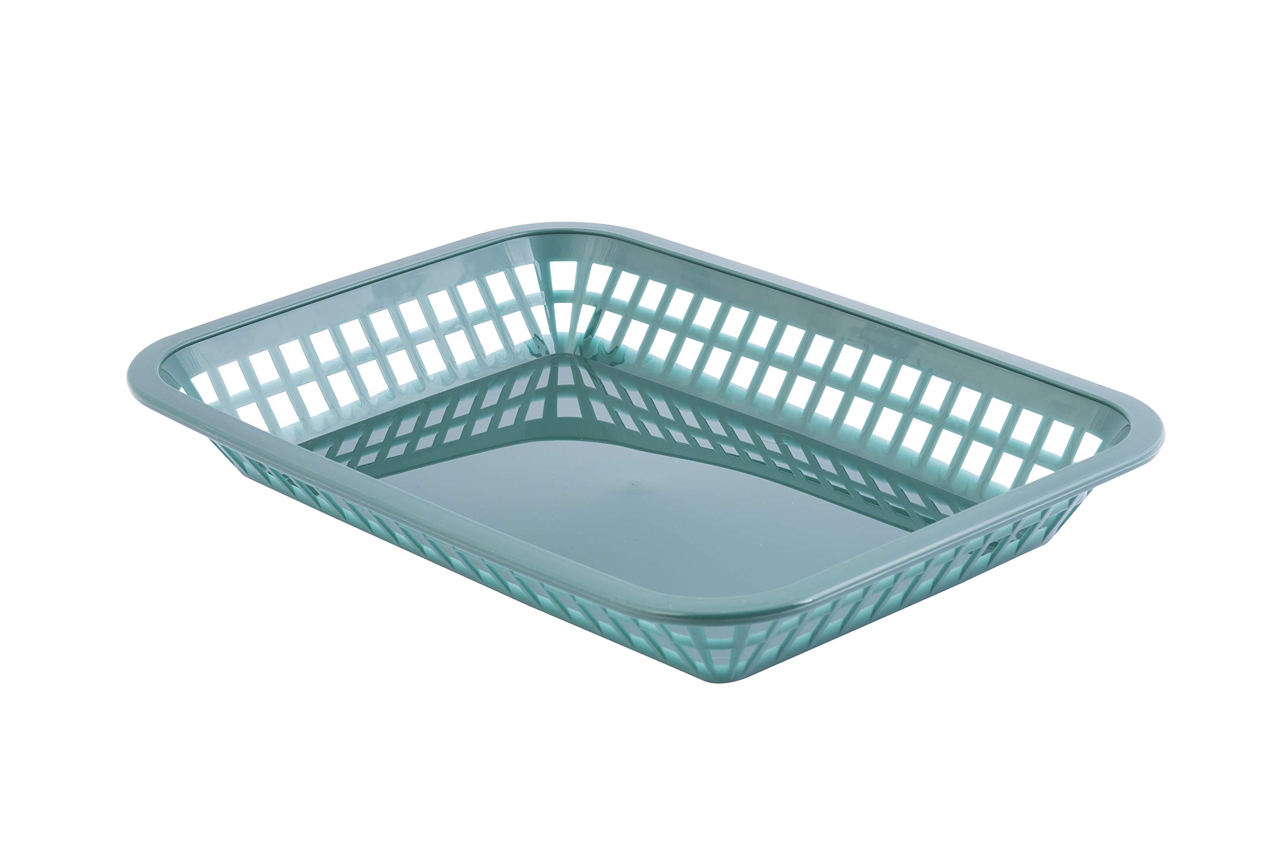 Eco-Friendly Forest Green Woven Basket - Handmade Natural Storage Organizer for Home, Kitchen, Laundry & Picnic | Perfect for Organizing Toys, Blankets, Fruits & More