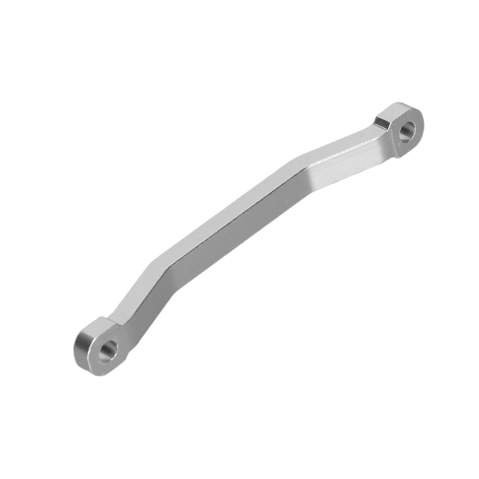 Uxsiya 1/24 Aluminum Alloy RC Steering Rod for HBX 2098B Climbing Car - Detachable, Stable Performance & Smooth Steering (Silver) | Perfect for Off-Road RC Car Upgrades & Crawler Modifications