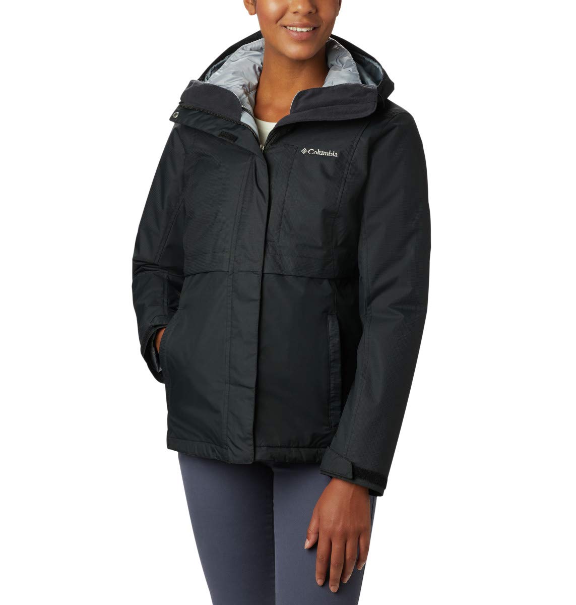 Columbia Women's Ten Falls Interchange Jacket - Waterproof & Breathable Winter Coat for Hiking, Skiing & Outdoor Adventures