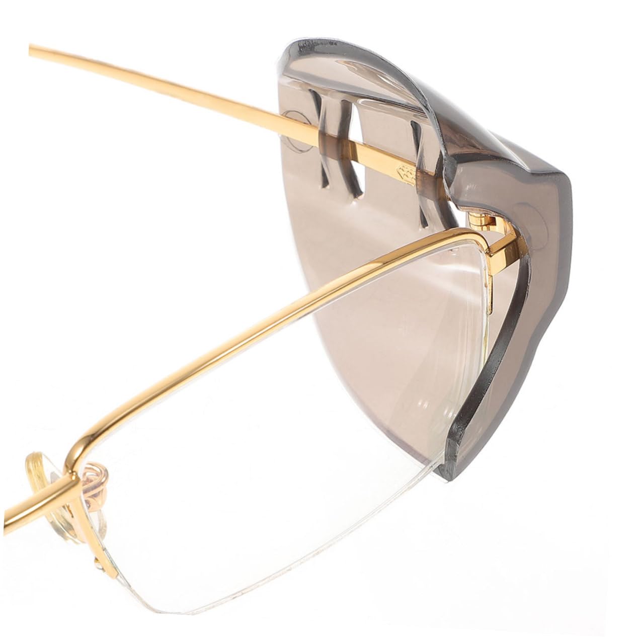 NOLITOY 4 Pairs Glasses Side Shields - Safety Glasses Accessories, TPU Protective Side Covers for Eyewear, Anti-Fog & Scratch-Resistant - Perfect for Work, Sports, and Outdoor Activities