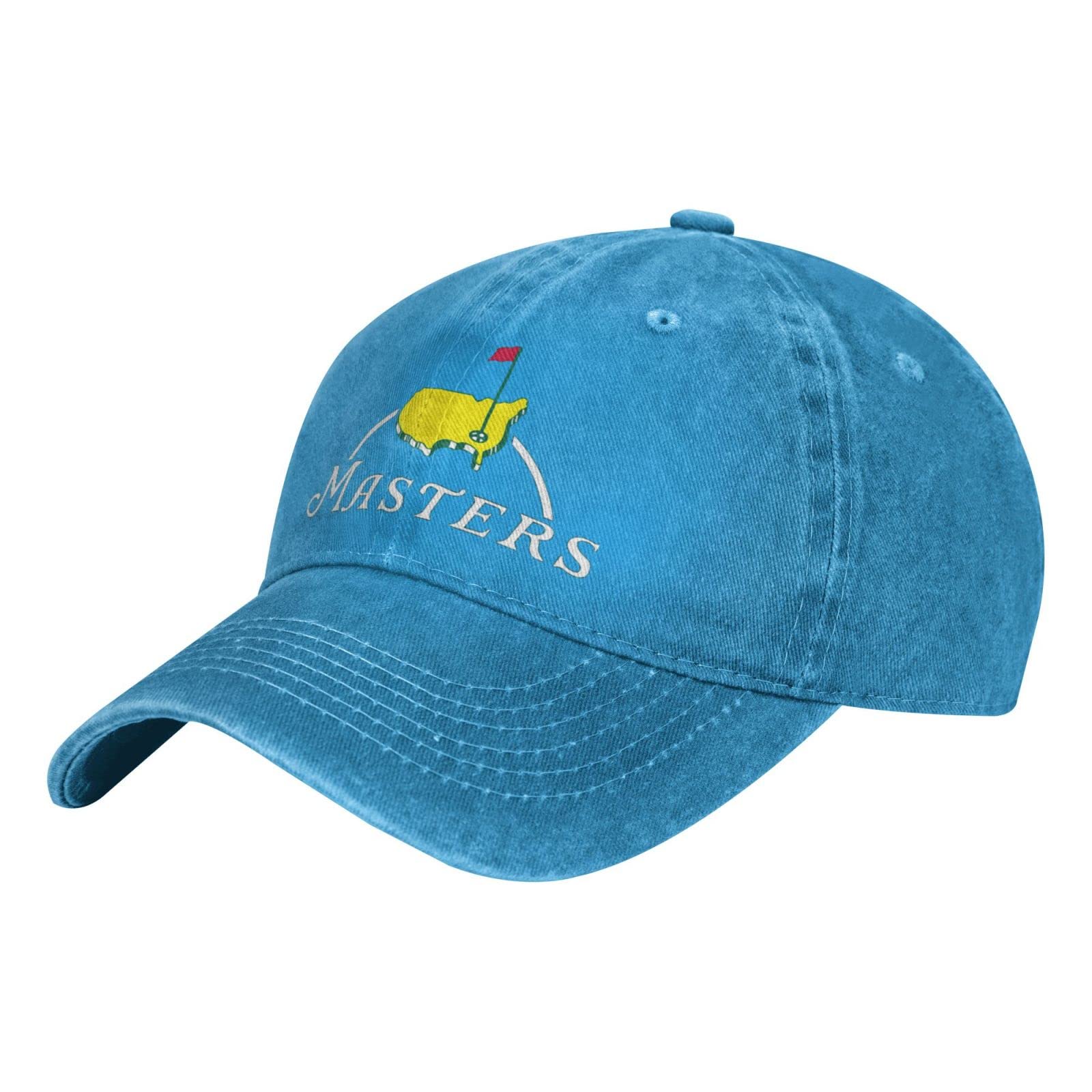 Augusta National Golf Masters Tournament Unisex Curved Brim Sun Hat - UV Protection Outdoor Sports Cap for Men & Women - Perfect for Golf, Hiking, Beach & Gifts (Deep Heather)