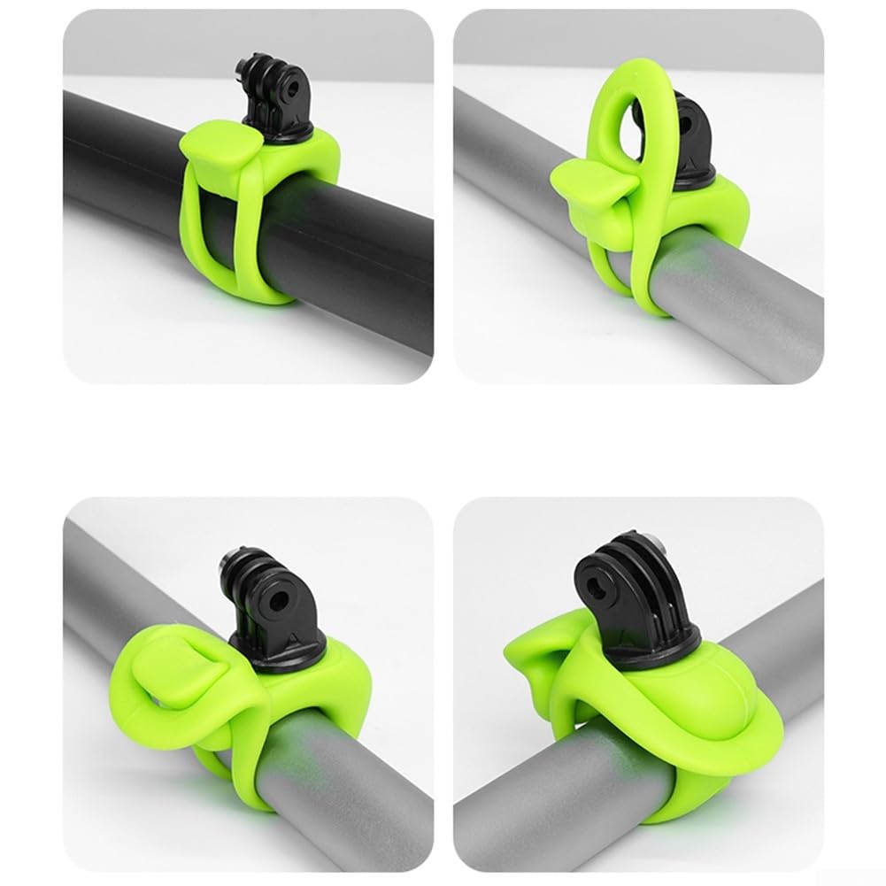 QOXEZY TELESIN Elastic Strap for GoPro - Adjustable & Durable Camera Mount for Action Cameras (Compatible with GoPro Hero 11/10/9/8/7/6/5) - Perfect for Hiking, Cycling, Surfing & Outdoor Adventures