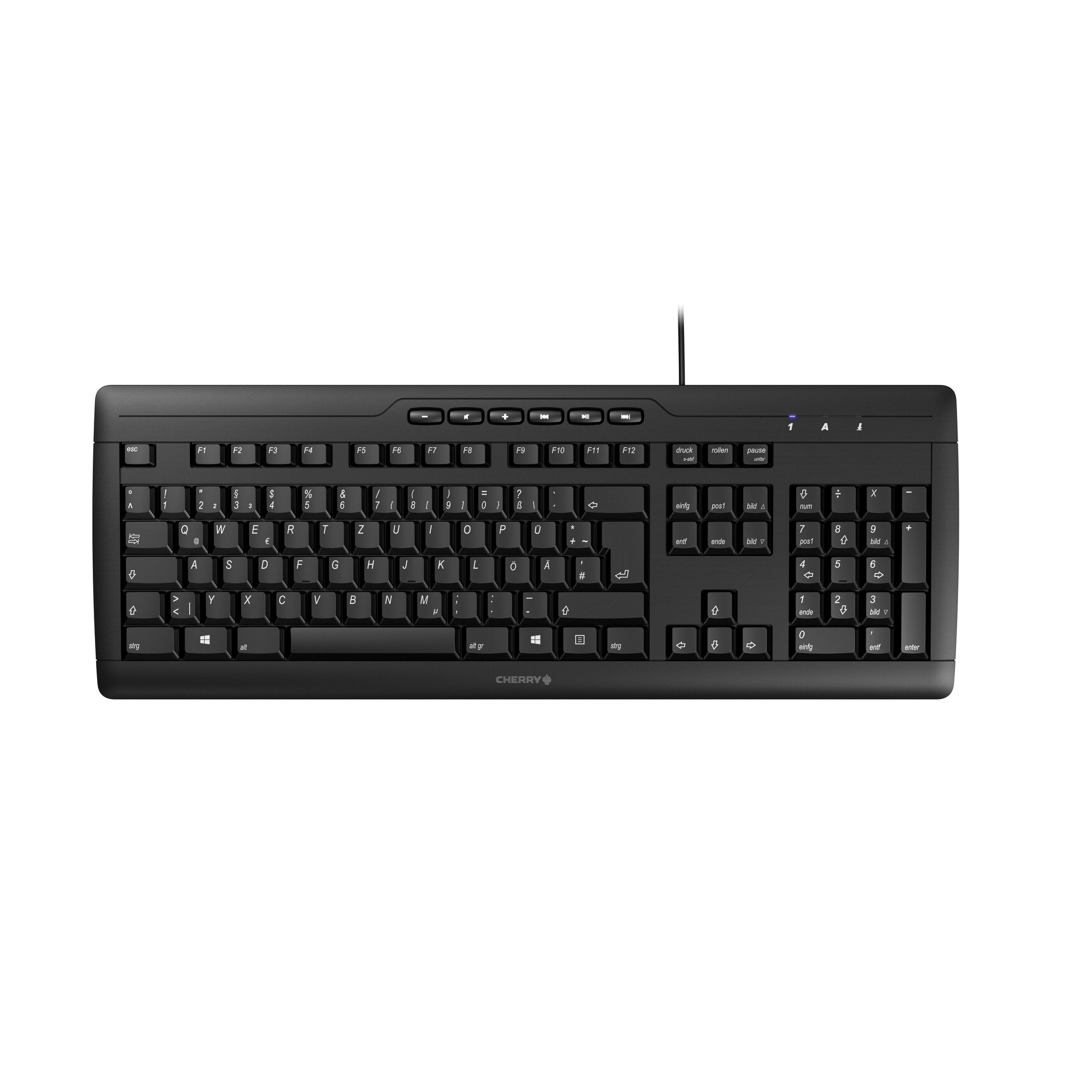 Cherry Stream 3.0 G85 23200 Whisper Quiet Mechanical Keyboard - Ultra Silent Typing for Office, Gaming & Programming | Ergonomic Design with Responsive Keys