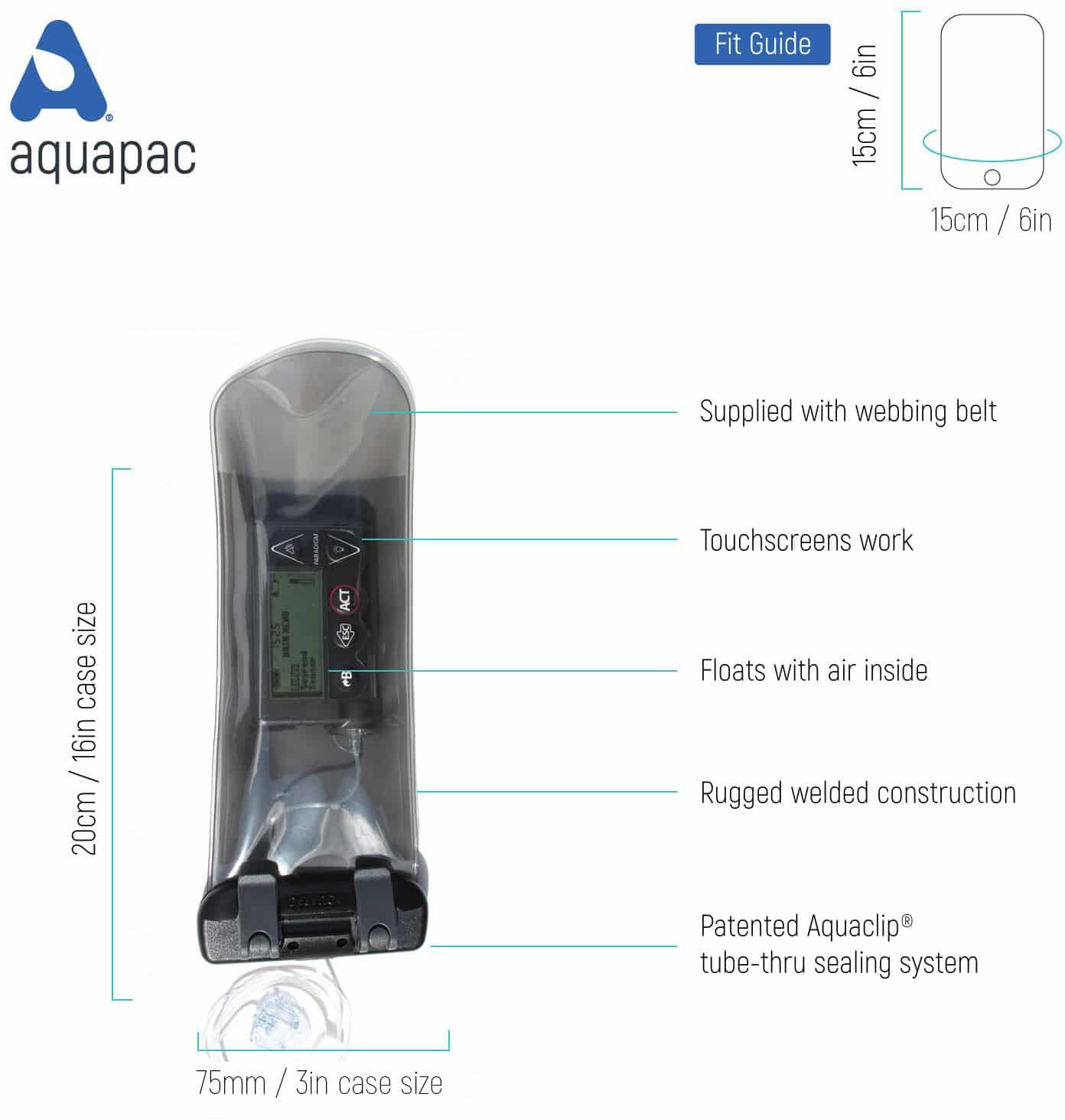 Waterproof Insulin Pump Case for Swimming, Running & Outdoor Activities - Secure & Durable Protection for Diabetes Management