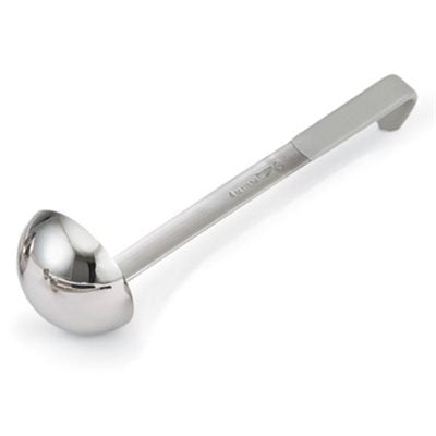 Vollrath 4 Oz One Piece Ladle with Grey Handle - Perfect for Cooking, Serving Soups & Sauces in Restaurants & Home Kitchens