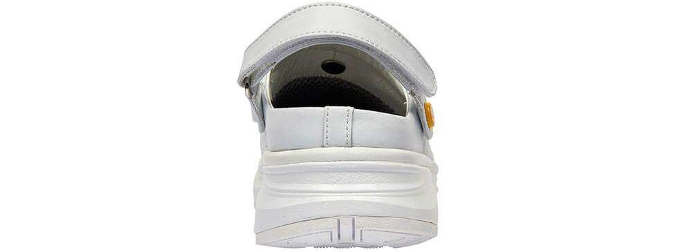Joya Women's IQ ESD Leather White Sandals Size 9 US - Comfortable & Stylish Summer Shoes for Work, Casual Wear & Outdoor Activities