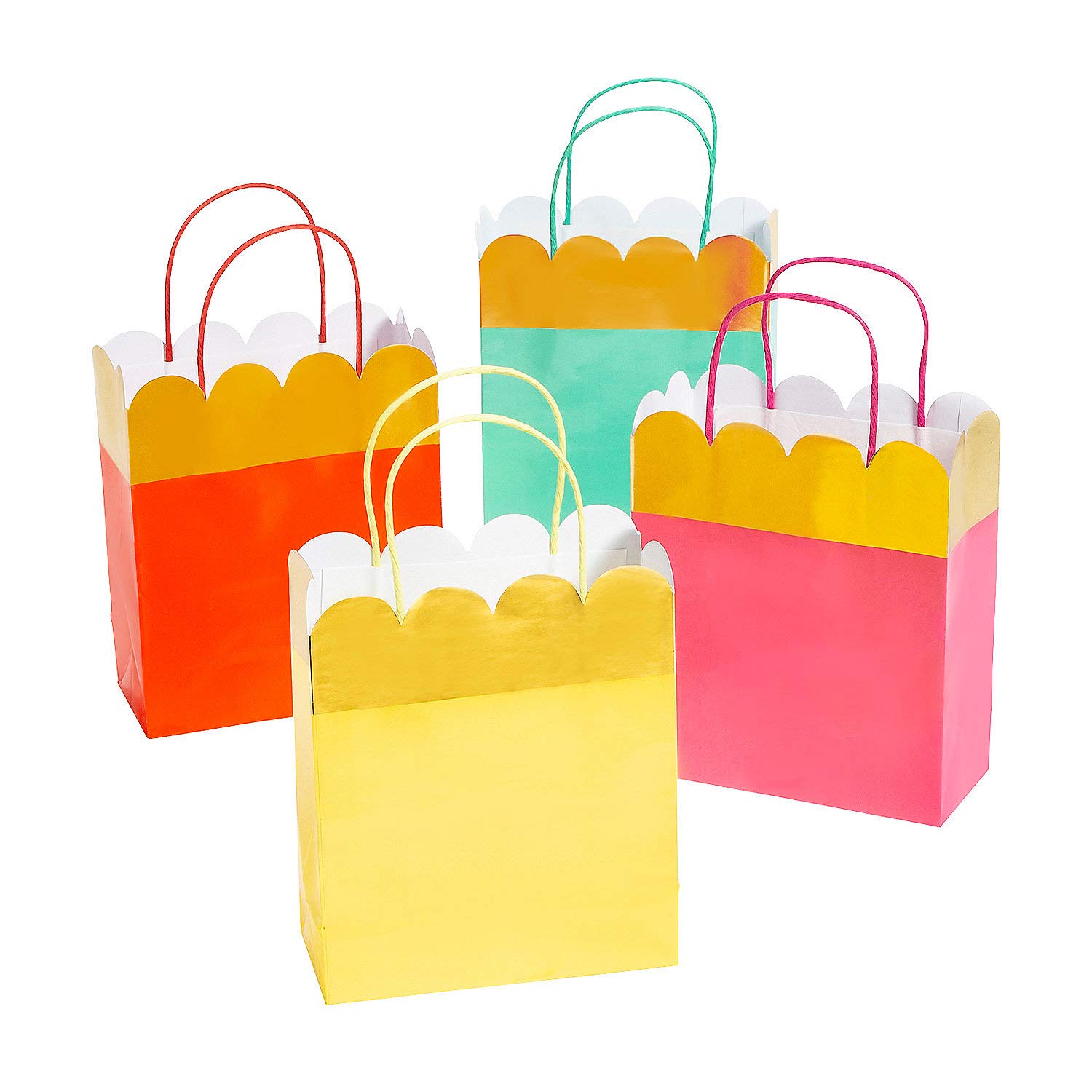Fun Express Medium Happy Day Gift Bags - 7.25