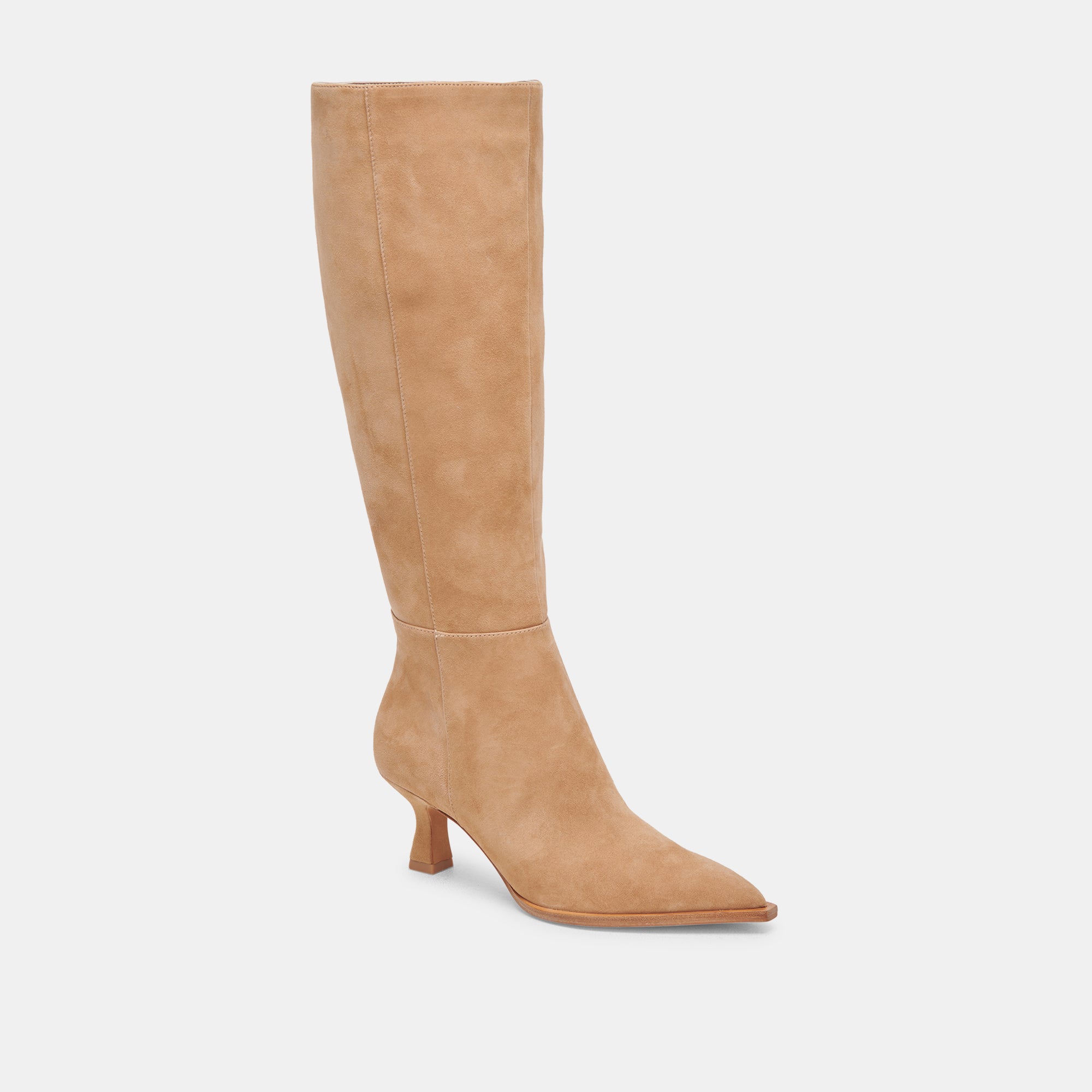 AUGGIE BOOTS Camel Suede Ankle Boots for Women - Stylish & Comfortable Fall & Winter Shoes for Casual Outfits