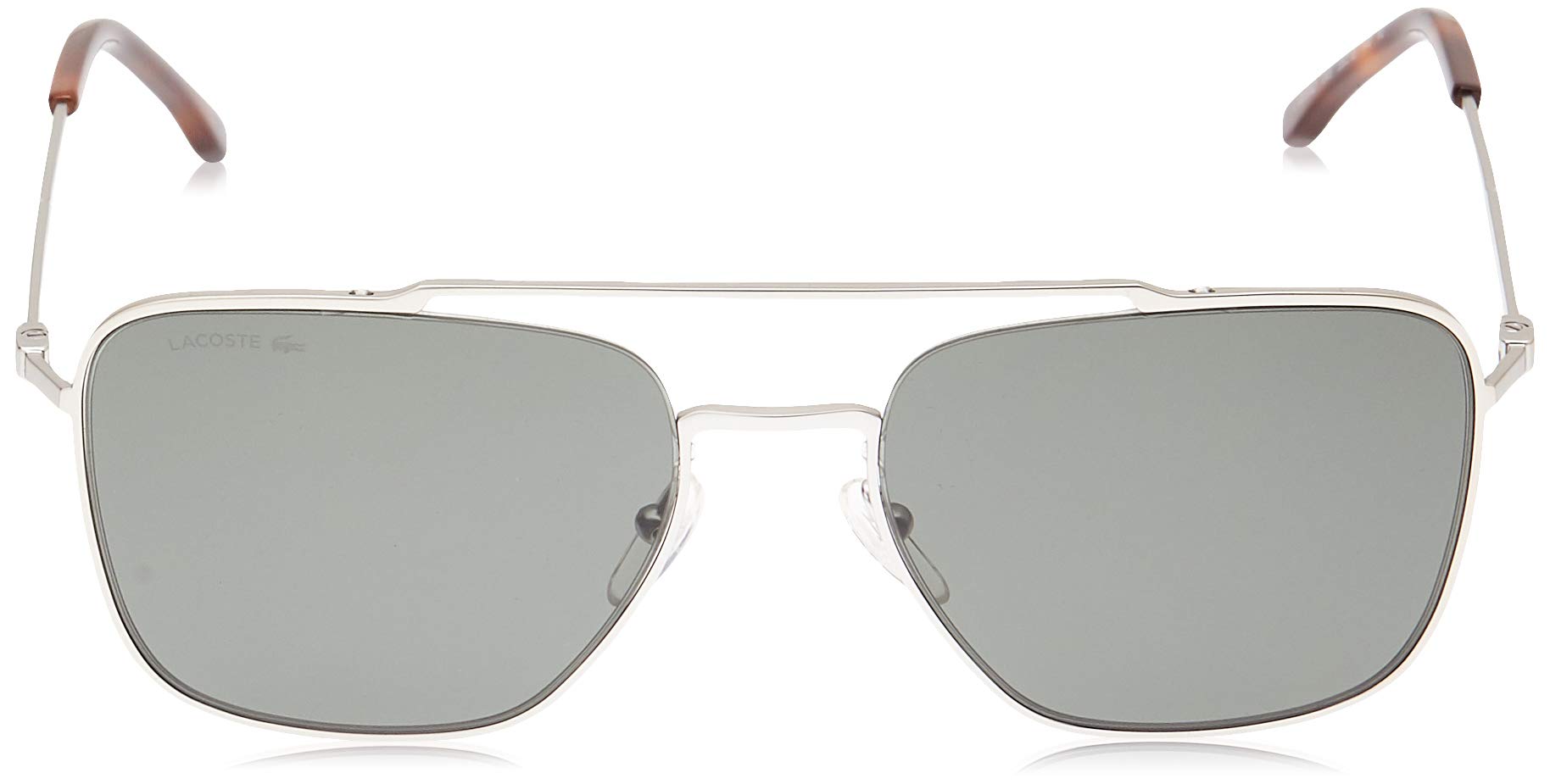 Lacoste L105snd Aviator Sunglasses for Men - Polarized UV Protection Pilot Style Shades - Perfect for Driving, Travel & Outdoor Activities