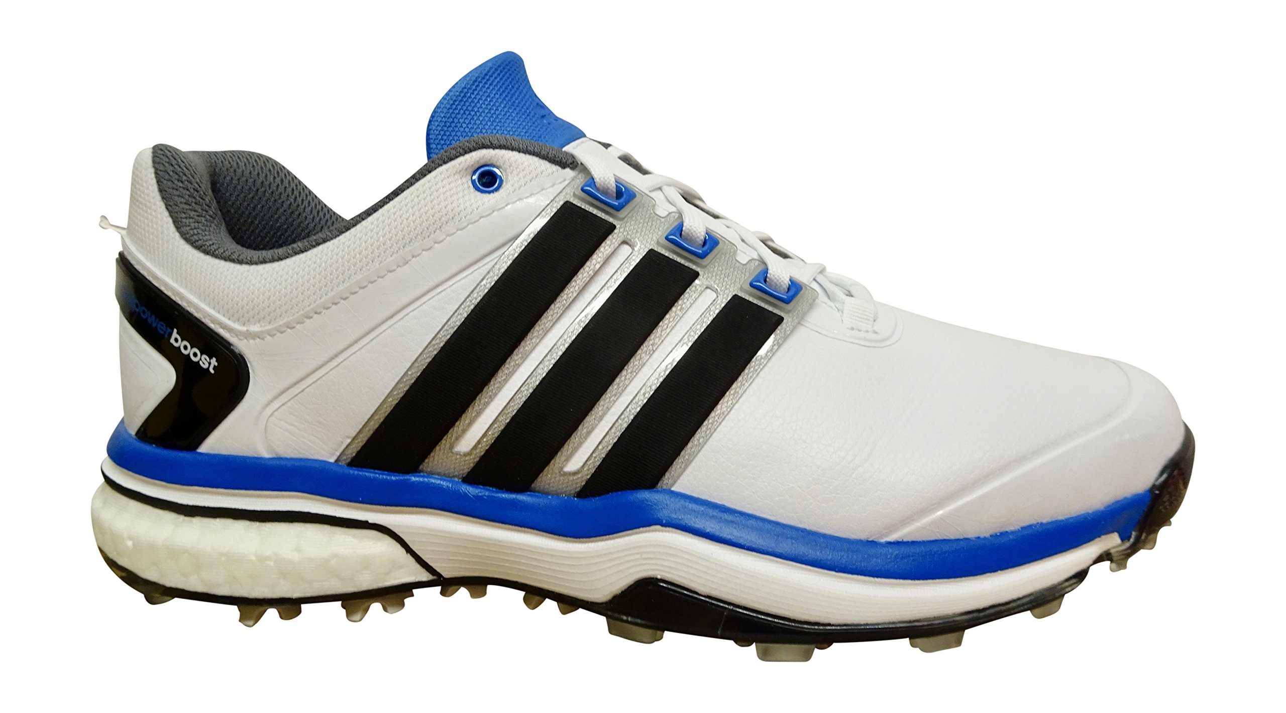 Adidas Adipower Boost Men's Golf Shoes - Lightweight & Comfortable Golf Trainers for Enhanced Performance on the Course | Perfect for Walking & Driving Range Practice