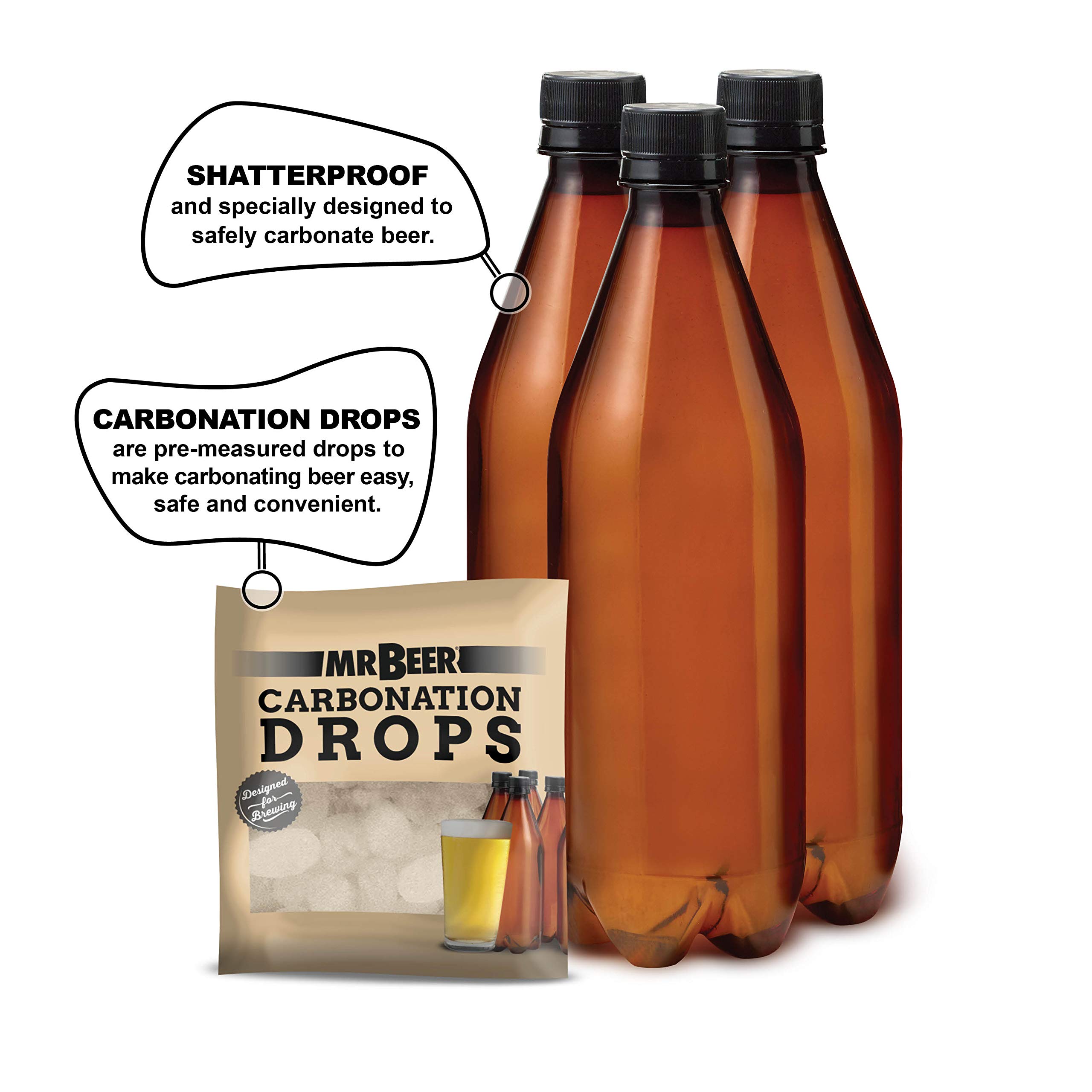 4 Gallon Complete DIY Home Brew Craft Beer Making Kit - Includes Bottles & Refills, Ready in 30 Minutes | Perfect for Beginners, Home Brewing, Gifts & Small Batch Craft Beer