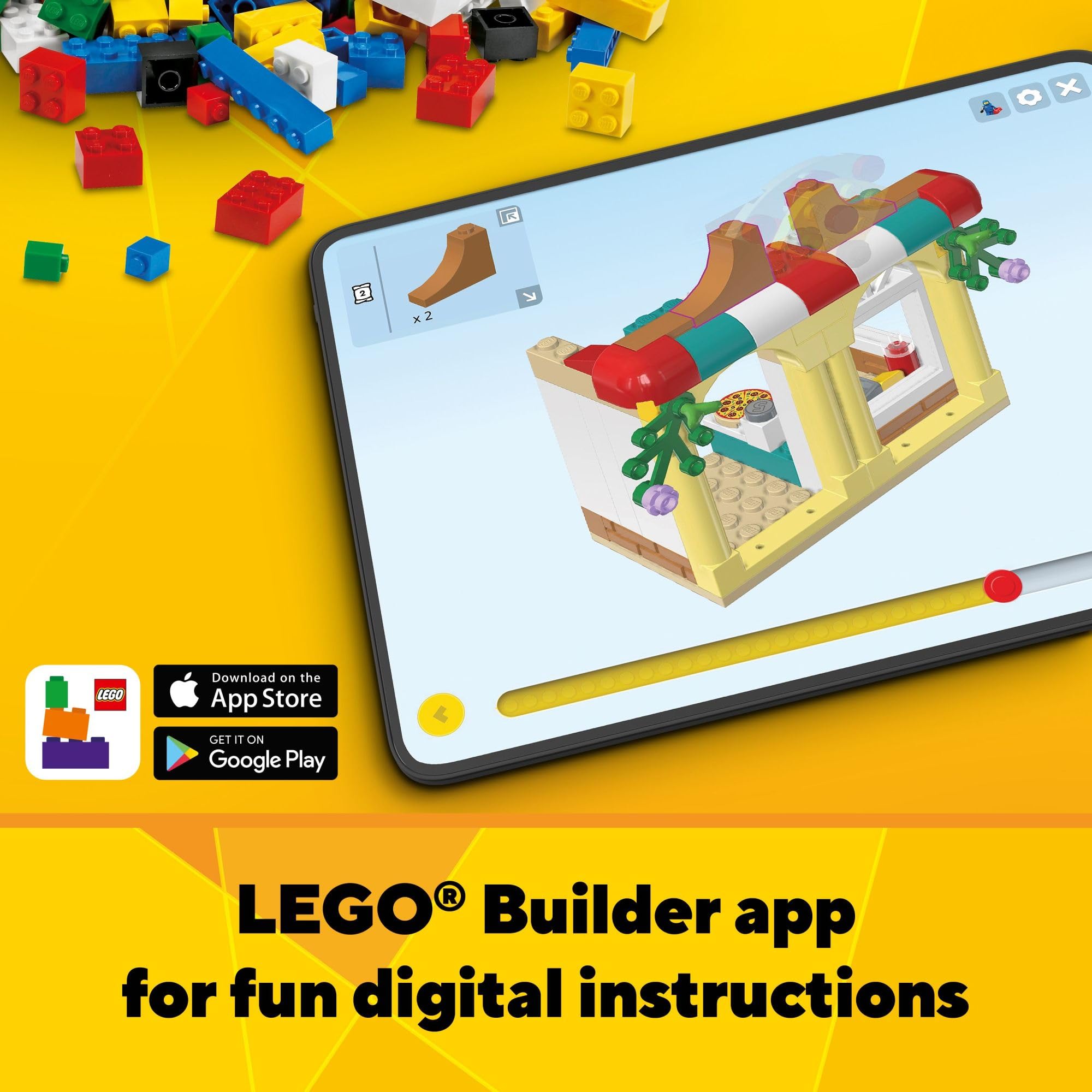 LEGO Creator 3-in-1 Main Street Building Set 31141 - Art Deco Toy City with Hotel, Café & Music Store, Includes 6 Minifigures - Creative Construction Toy for Kids Ages 8+ | Perfect for Birthday Gifts & Family Building Activities