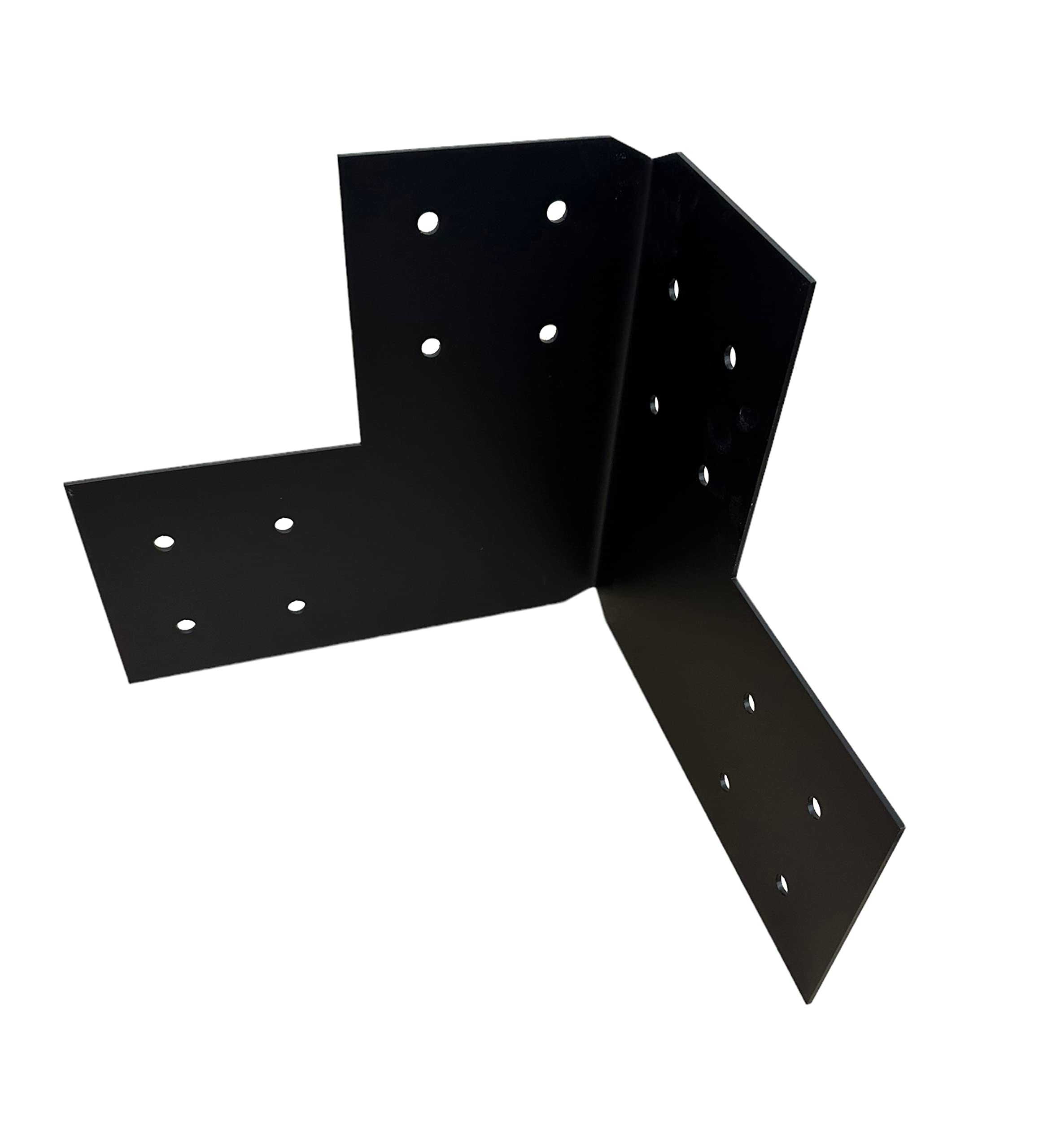 8x8 Structural Corner Bracket for 8 Inch Post - Heavy Duty Pergola Support Bracket - Outdoor Wooden Beam Connector for Deck, Gazebo & Fence Projects