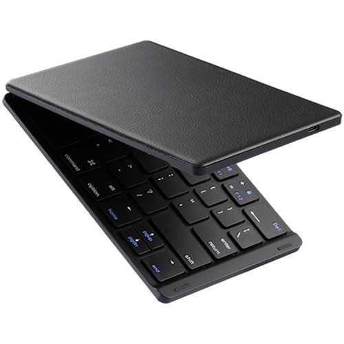 Foldable Wireless Bluetooth Keyboard for Tablet & Smartphone - Portable & Automatic Folding Design for Travel, Office & Home Use