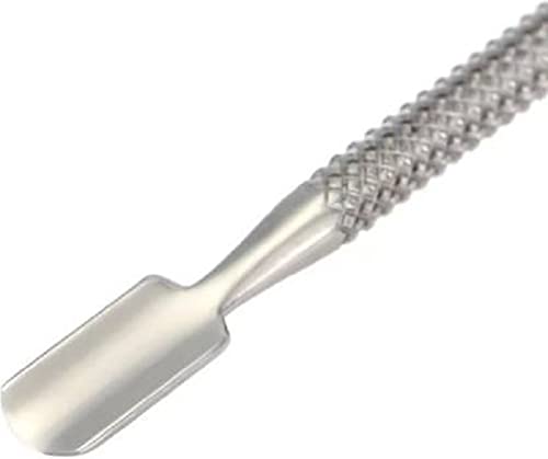 Elecsera Professional Nail Pusher & Cuticle Remover Tool - Stainless Steel Manicure Kit for At-Home & Salon Nail Care, Perfect for Gel Polish Prep and DIY Pedicures