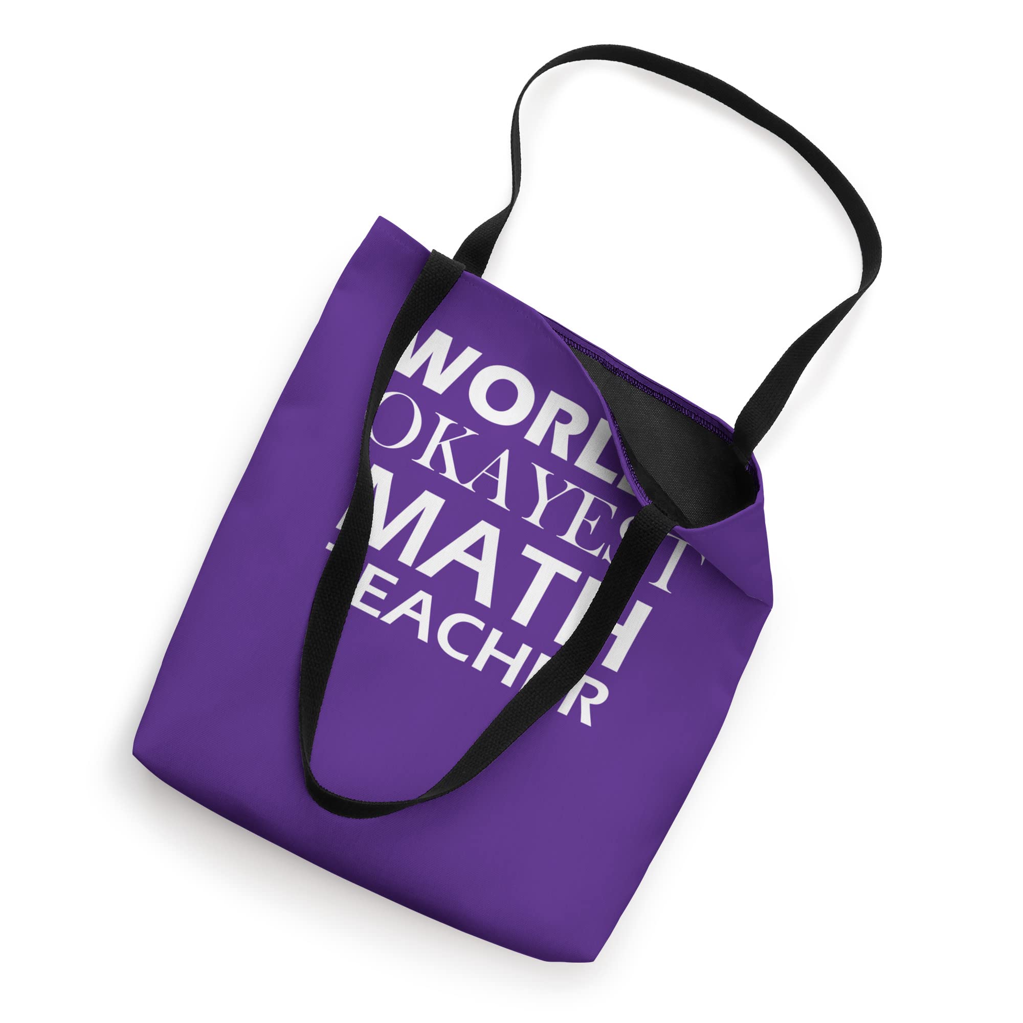 Funny Math Teacher Gifts - Cute Teacher Appreciation Tote Bag with Math Puns - Perfect for Teacher's Day, Retirement & Thank You Presents - Classroom & School Supplies