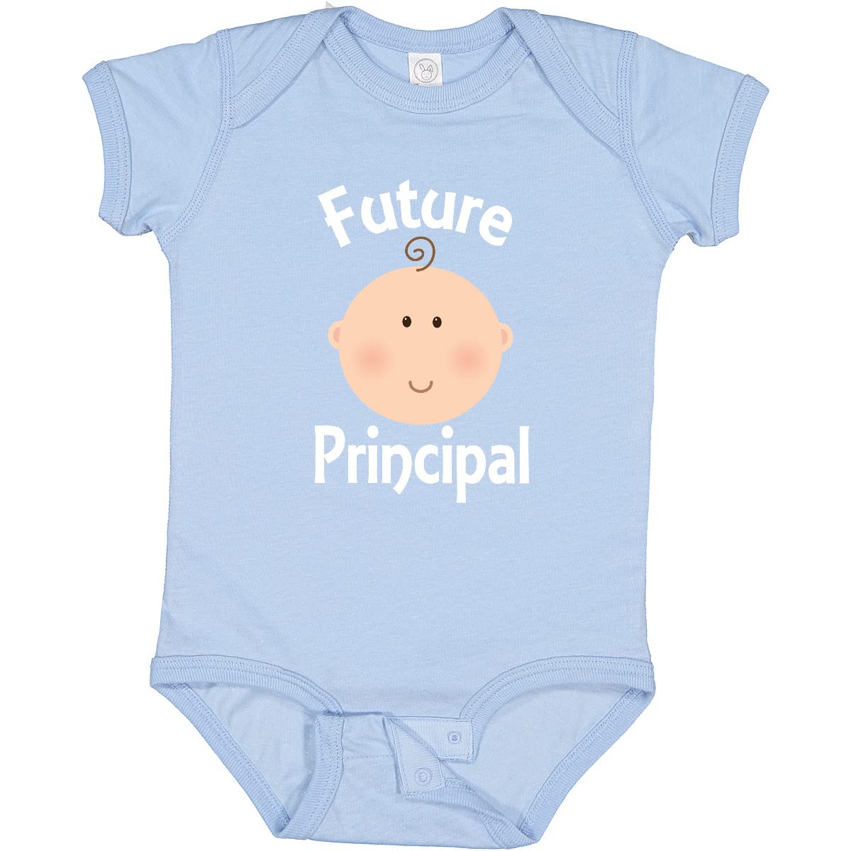 Inktastic Future Principal Baby Occupation Bodysuit - Cute & Comfortable Infant Onesie for School, Career Day & Special Occasions