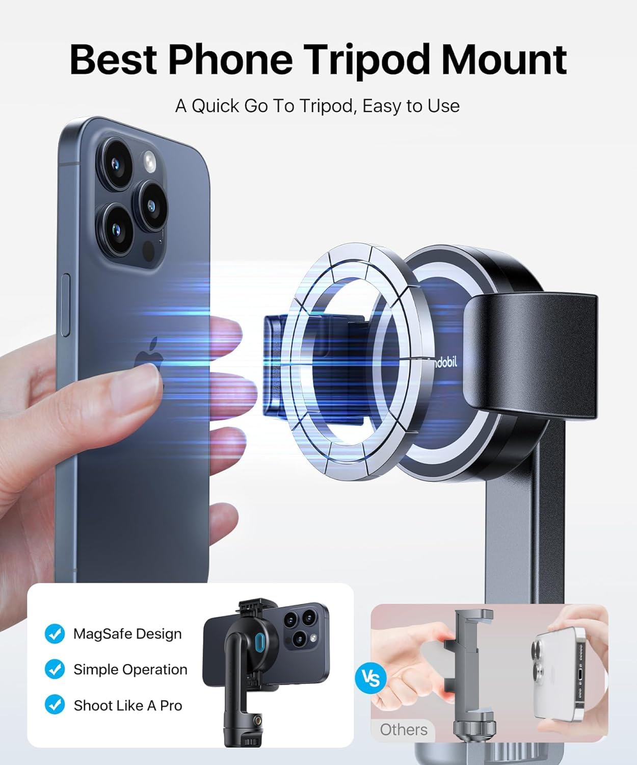 MagStick Selfie Stick Tripod - 63.5