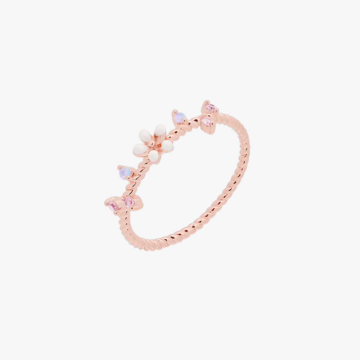 Floral Branch Ring - Elegant Nature-Inspired Jewelry for Women, Perfect for Weddings, Parties & Everyday Wear