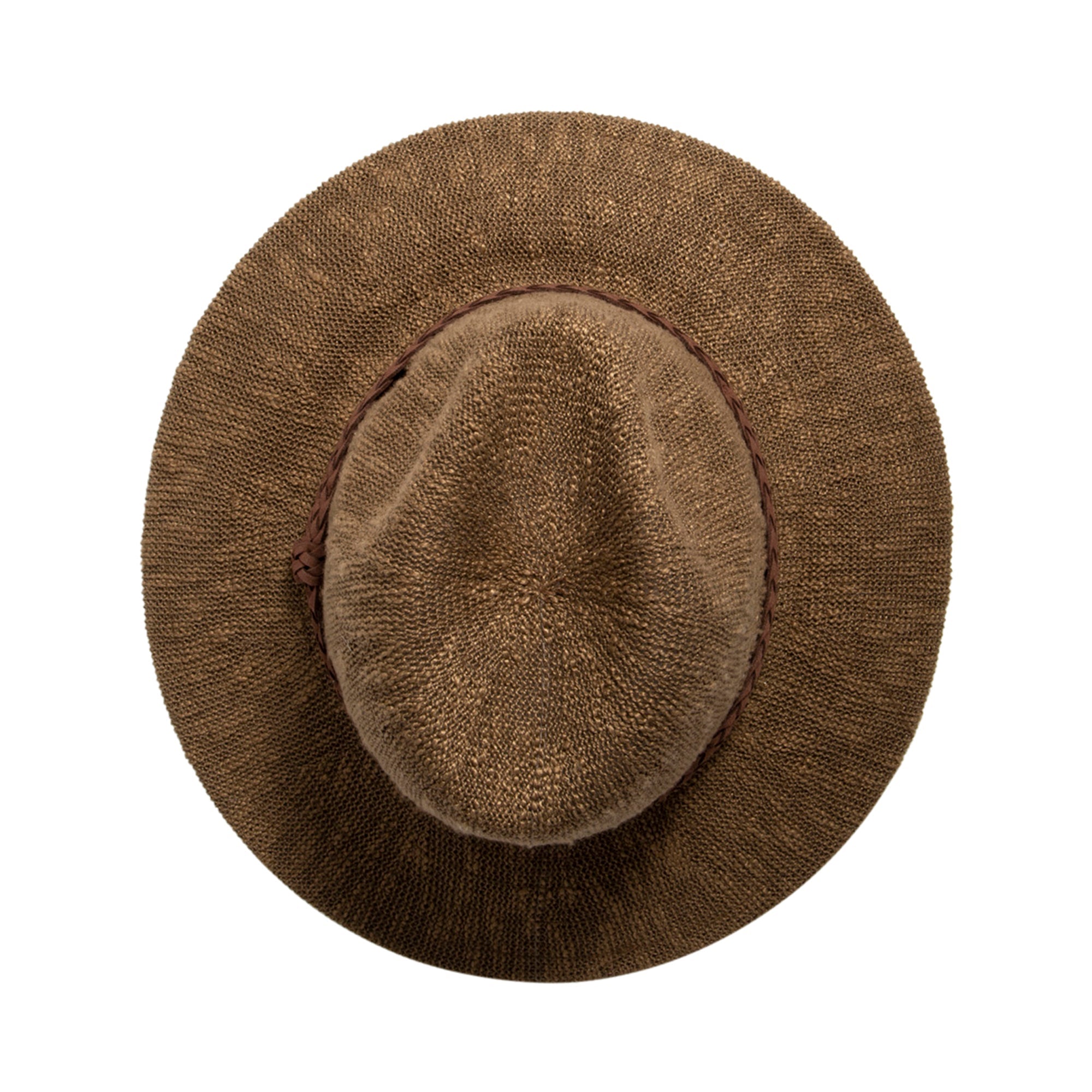 Women's Knit Fedora Hat - Any Day Fedora (KNH8008) - Stylish Winter Beanie for Outdoor Activities & Fashion Accessories