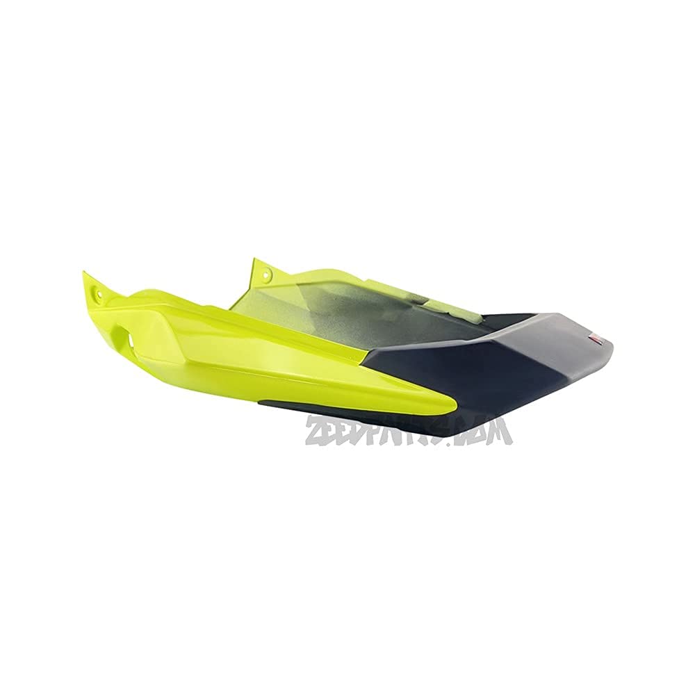 Honda Grom 2022 Rear Seat Fairing Cover & Tail Light Cowl Replacement - High-Quality ABS Plastic (Yellow Lemon) - Perfect for Motorcycle Customization, Street Riding, and Bike Protection