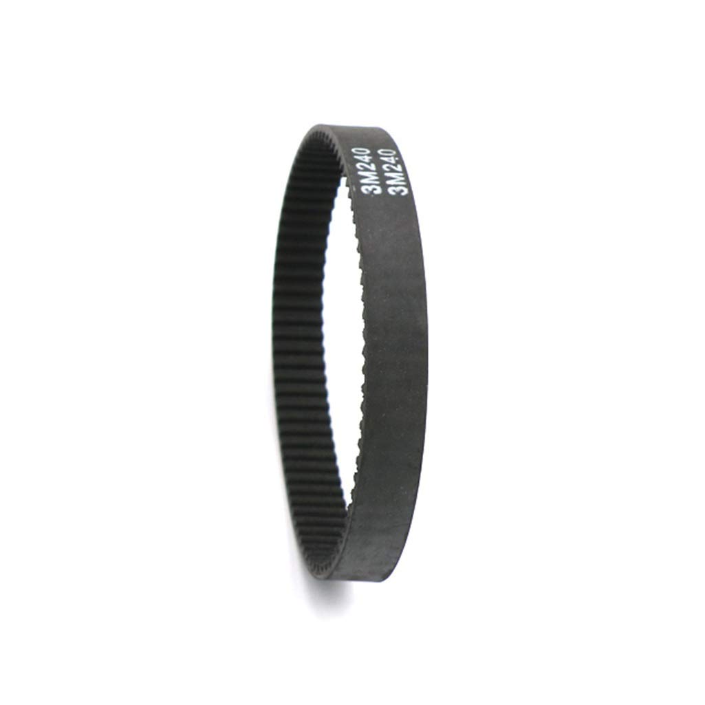 Geeyu ZHaonan HTD3M Closed Loop Rubber Timing Belt - High-Performance Replacement for Laser Engraving, Cutting Machines & 3D Printers (3M 255 15 Width) | Perfect for CNC Routers, Industrial Automation & DIY Projects