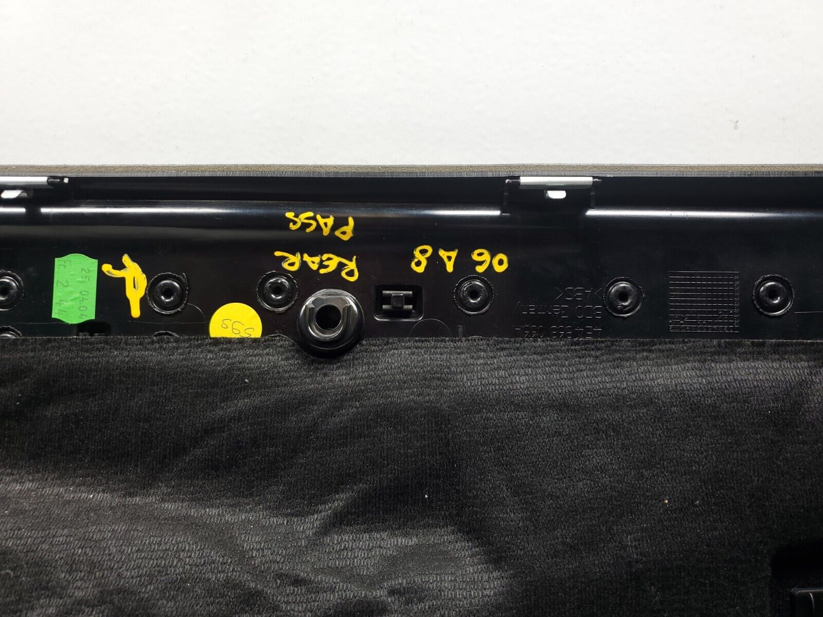 2004-2009 Audi A8L Right Rear Passenger Side Door Trim Panel OEM Replacement - Perfect for Interior Repair & Restoration