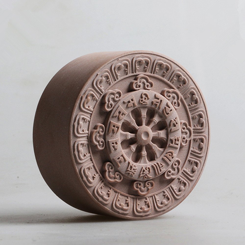 Sakyamuni Buddha Mantra Silicone Soap Molds - DIY Handmade Soap, Candle & Resin Molds for Crafting - Perfect for Home Decor, Spa Gifts & Meditation Spaces