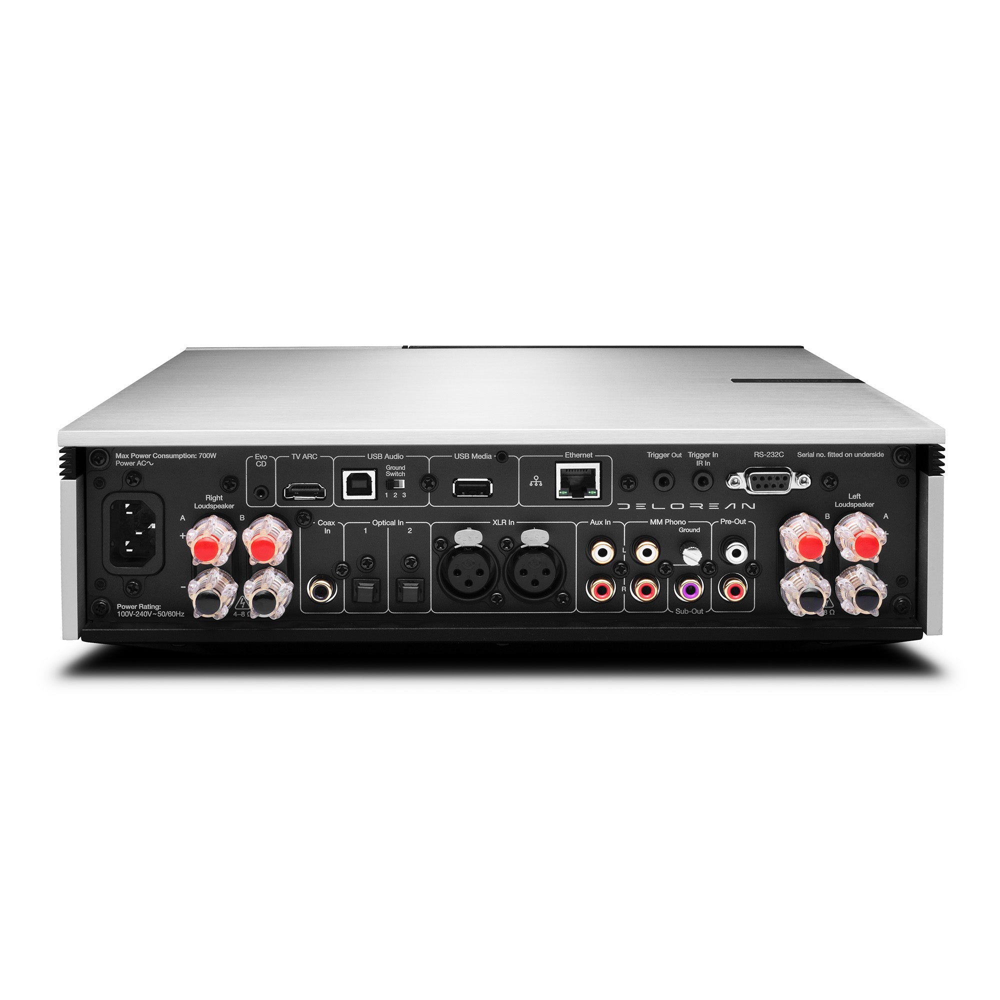 Cambridge EVO 150 All-in-One Digital Music Player - DeLorean Limited Edition | Hi-Fi Audio System for Home & Office | Perfect for Audiophiles & Music Enthusiasts