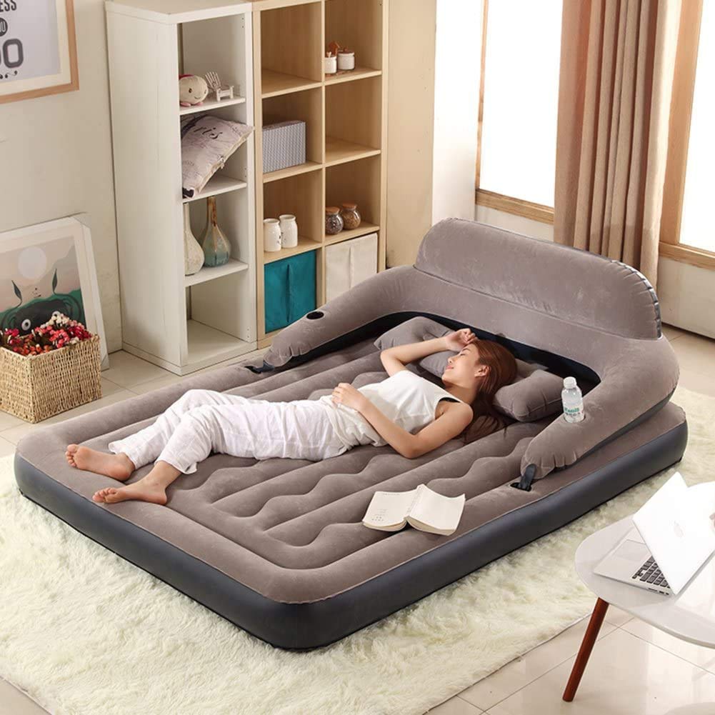 Inflatable Air Mattress for Camping & Travel - Double Bed