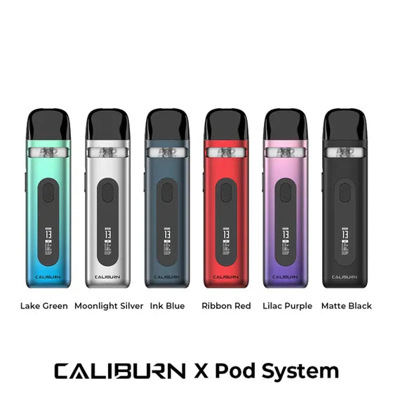 Caliburn X 20W Pod System Kit - Rechargeable Vape Device with Adjustable Airflow & Long Battery Life | Perfect for Travel, Work & On-the-Go Vaping