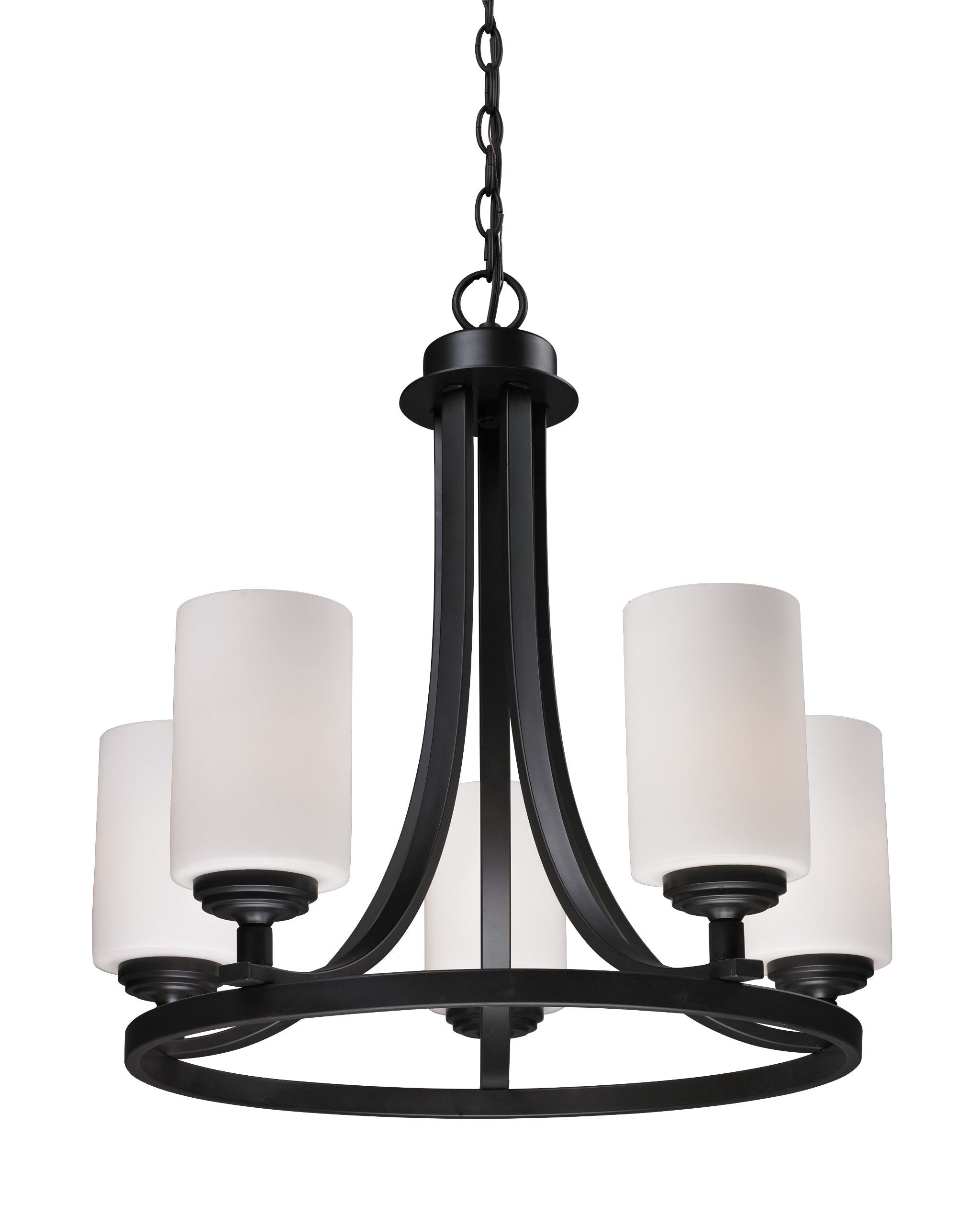 Z-Lite 2006-5 Five Light Chandelier - Modern Crystal Ceiling Light Fixture for Dining Room, Bedroom & Living Room Decor