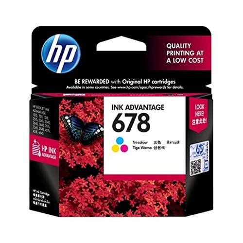 WER Compatible Tri-Color Ink Cartridge Replacement for HP CZ108A 678 - Works with HP 1018, 2548, 2515 Printers | High-Quality Printing Supplies for Home & Office Documents
