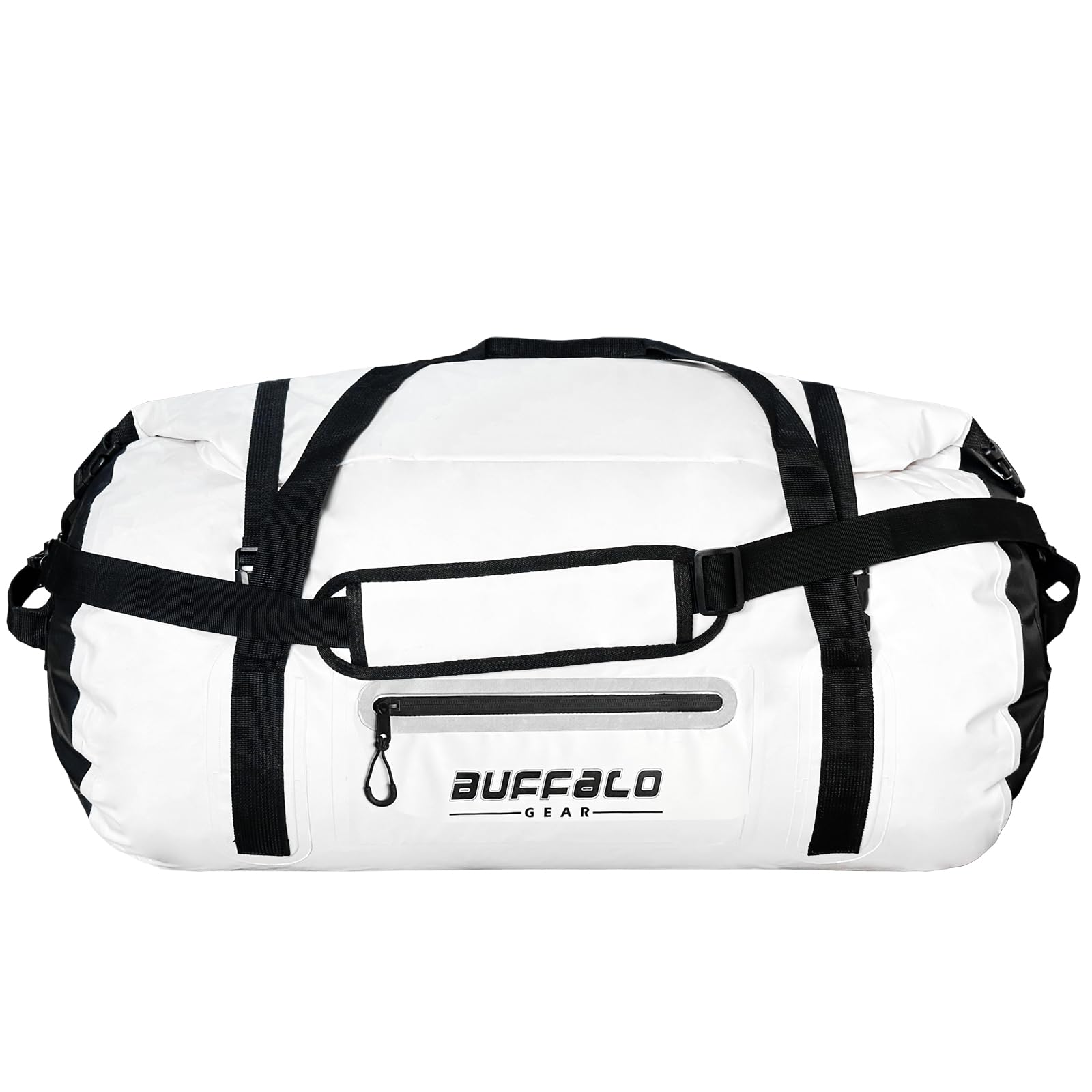 Buffalo Gear Waterproof Duffle Bag 40L 60L 80L - Heavy Duty Roll-top Dry Bag for Travel, Kayaking, Rafting, Boating, Fishing & Camping - Ideal for Outdoor Adventures and Water Sports