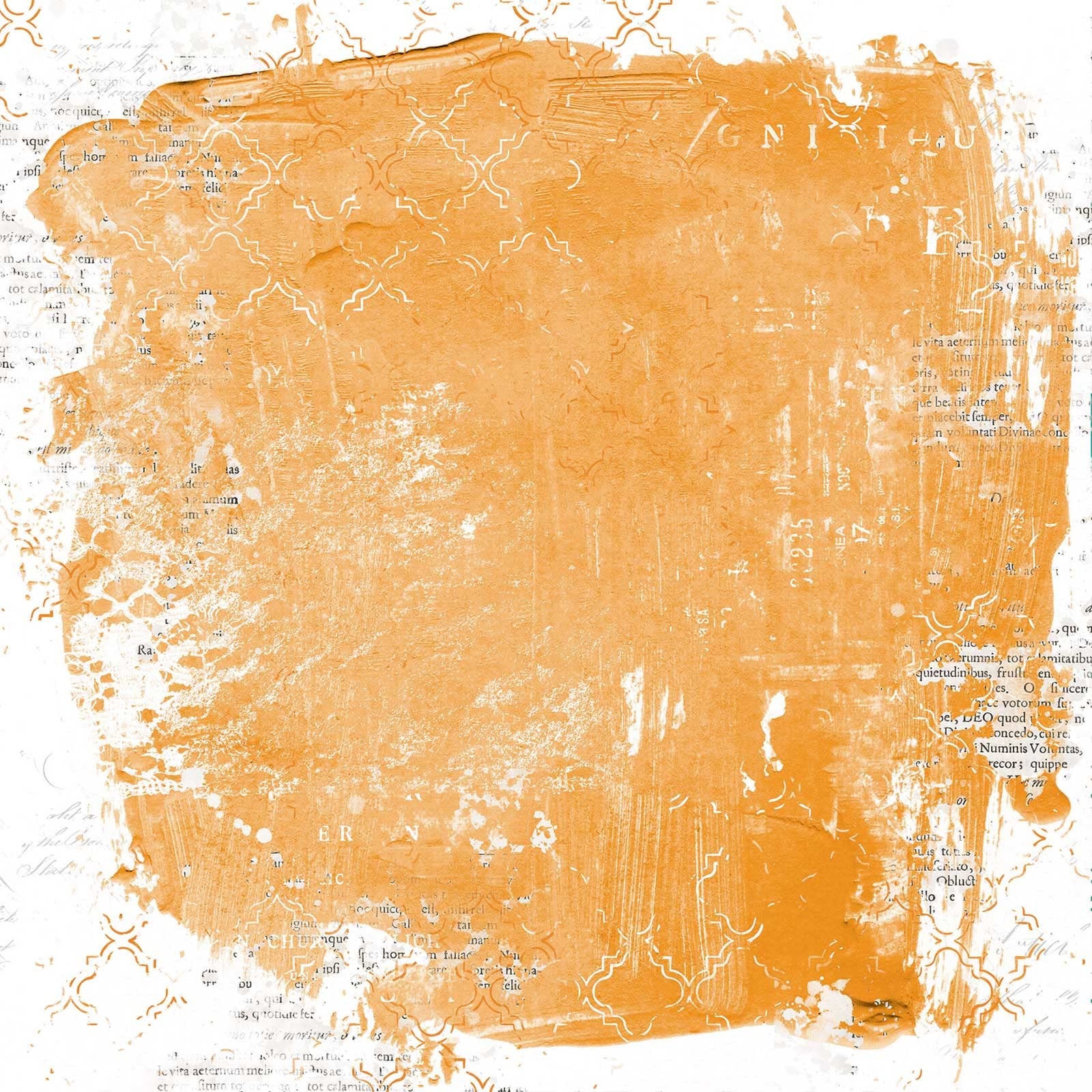 49 and Market Orange Spectrum Sherbet Double-Sided 12x12 Inch Cardstock - Premium Scrapbooking Paper for DIY Cards, Invitations, and Craft Projects