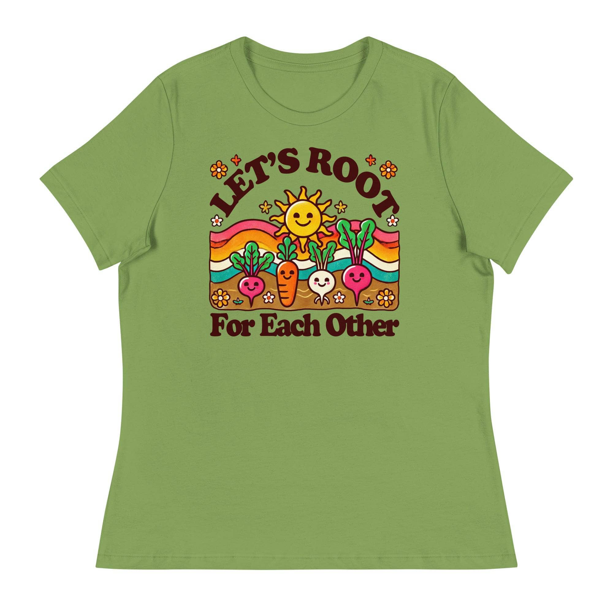 Root For Each Other T-Shirt - Motivational Inspirational Tee for Sports Fans, Team Spirit & Unity - Perfect for Games, Workouts & Casual Wear