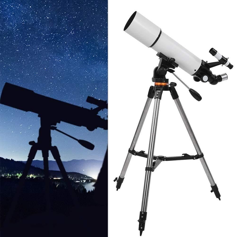 Best Astronomical Refracting Telescope for Adults & Beginners - Portable Travel Telescope with Tripod & Carry Bag - Perfect for Stargazing, Bird Watching, and Outdoor Adventures