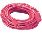 14/3 Gauge 25 Feet Red SJTW Heavy Duty Extension Cord - Perfect for Power Tools, Outdoor Equipment, and Home Appliances
