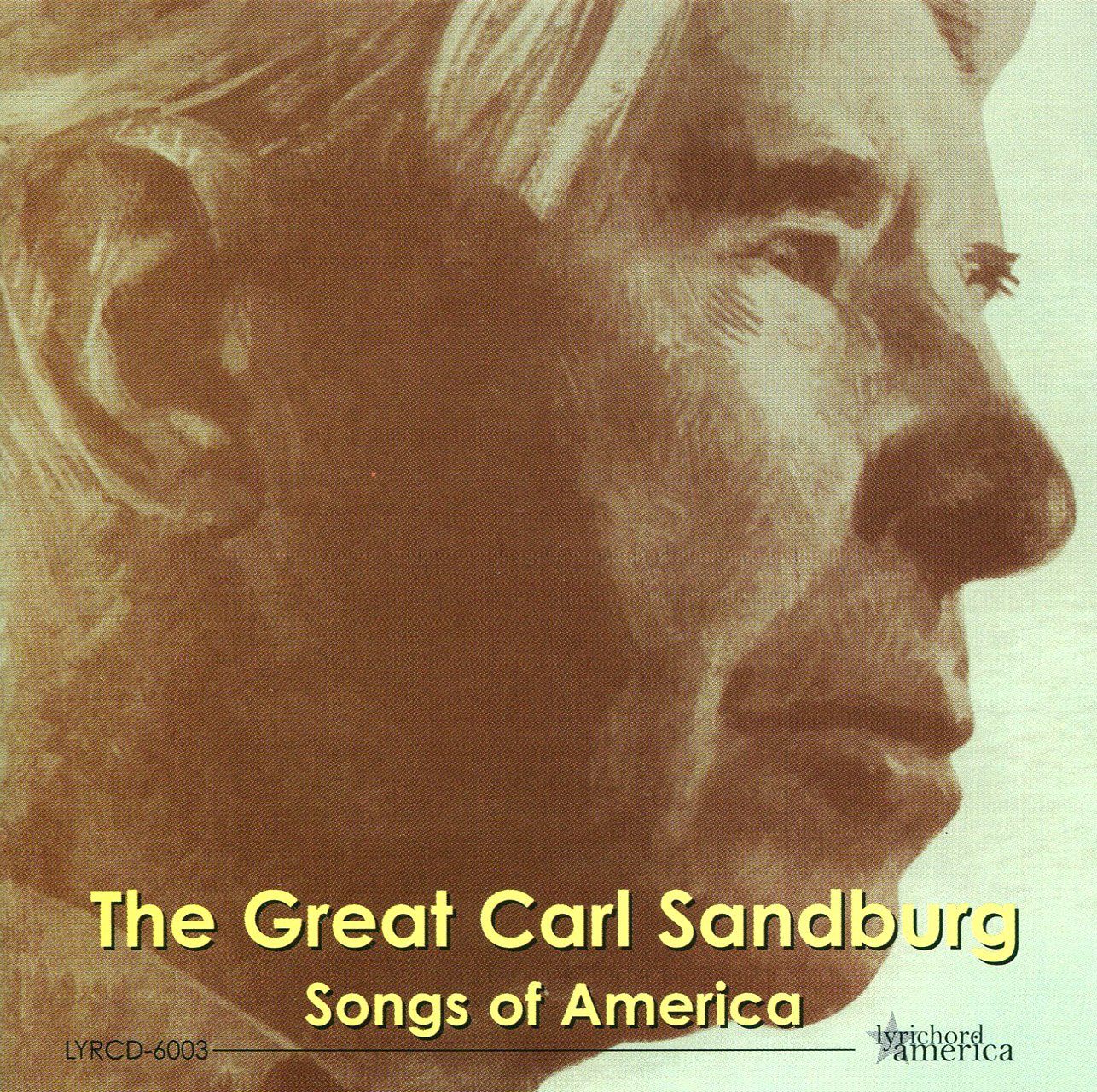 The Great Carl Sandburg: Songs of America - Folk Music & Poetry Collection for History Lovers, Book Clubs, and American Culture Enthusiasts