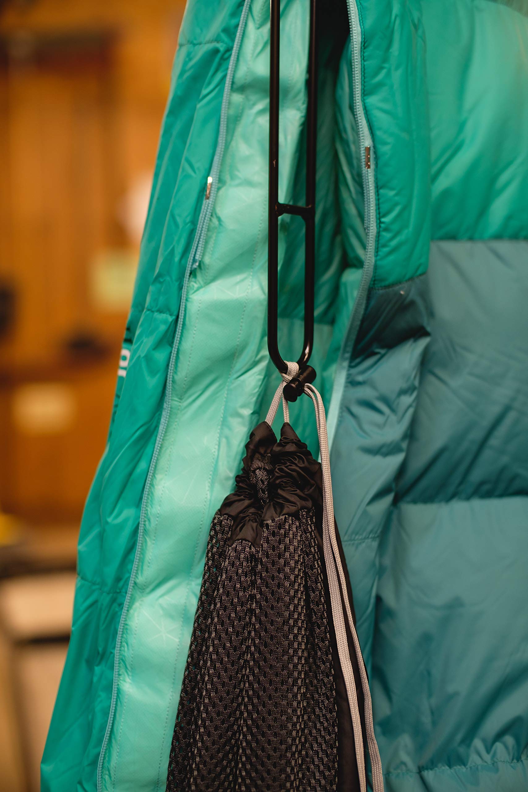 Best Sleeping Bag Hanger for Camping Gear - Durable Storage Organizer for Sleeping Bags, Quilts & Outdoor Bedding - Perfect for Garage, Closet & RV Organization