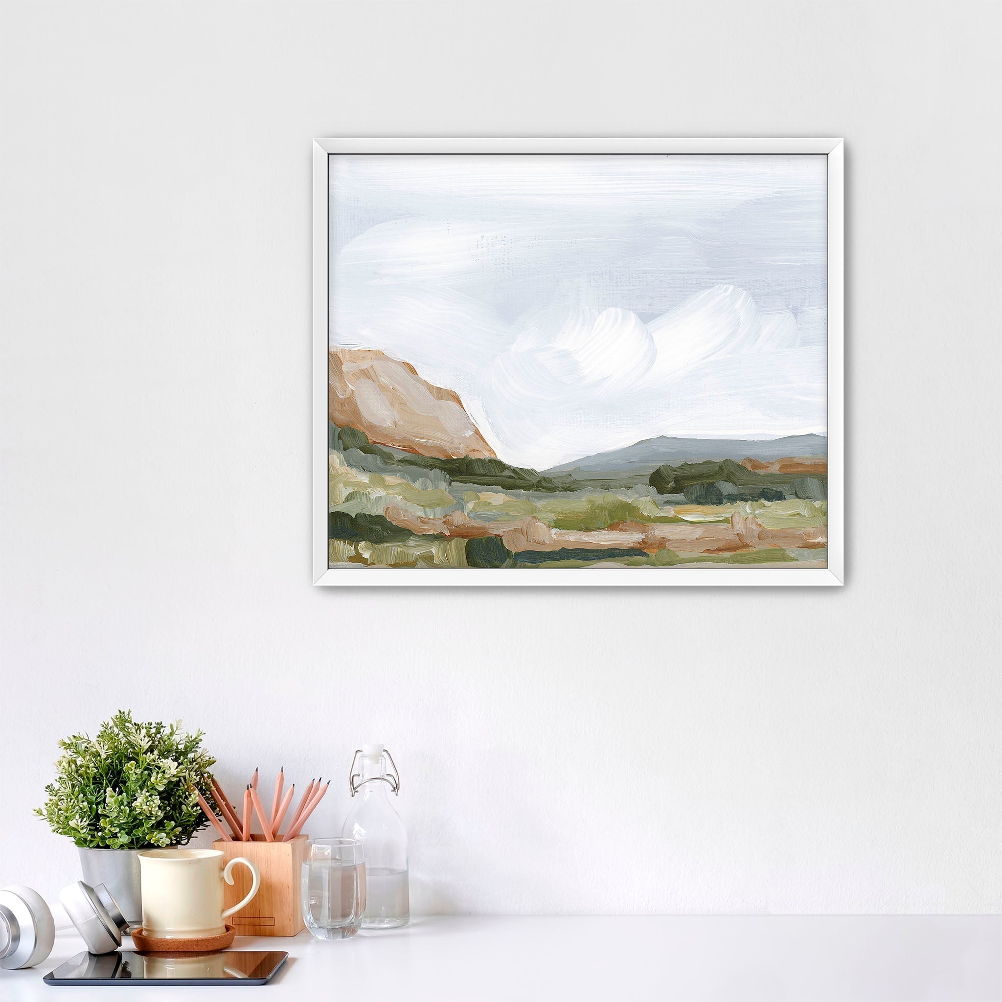 An Hour in the Garden - Premium Wall Art Print for Home & Office Decor - Perfect for Living Room, Bedroom, or Gift Giving