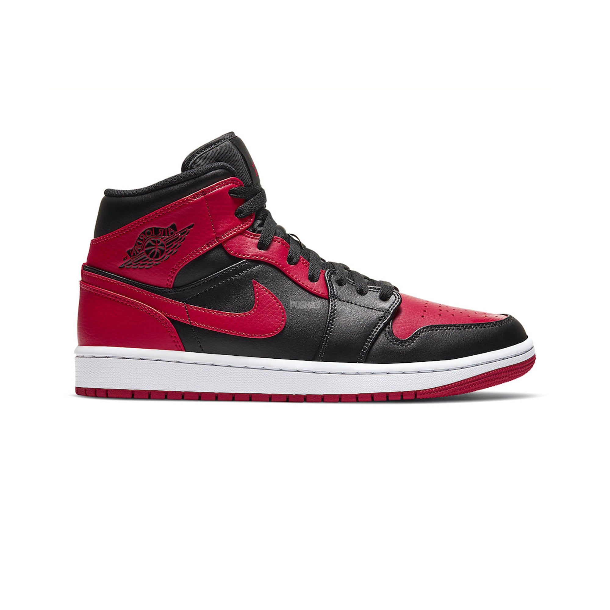 Air Jordan 1 Mid 'Banned' 2020 Edition - Men's Basketball Sneakers for Streetwear & Casual Style | Perfect for Sneaker Collectors & Basketball Fans