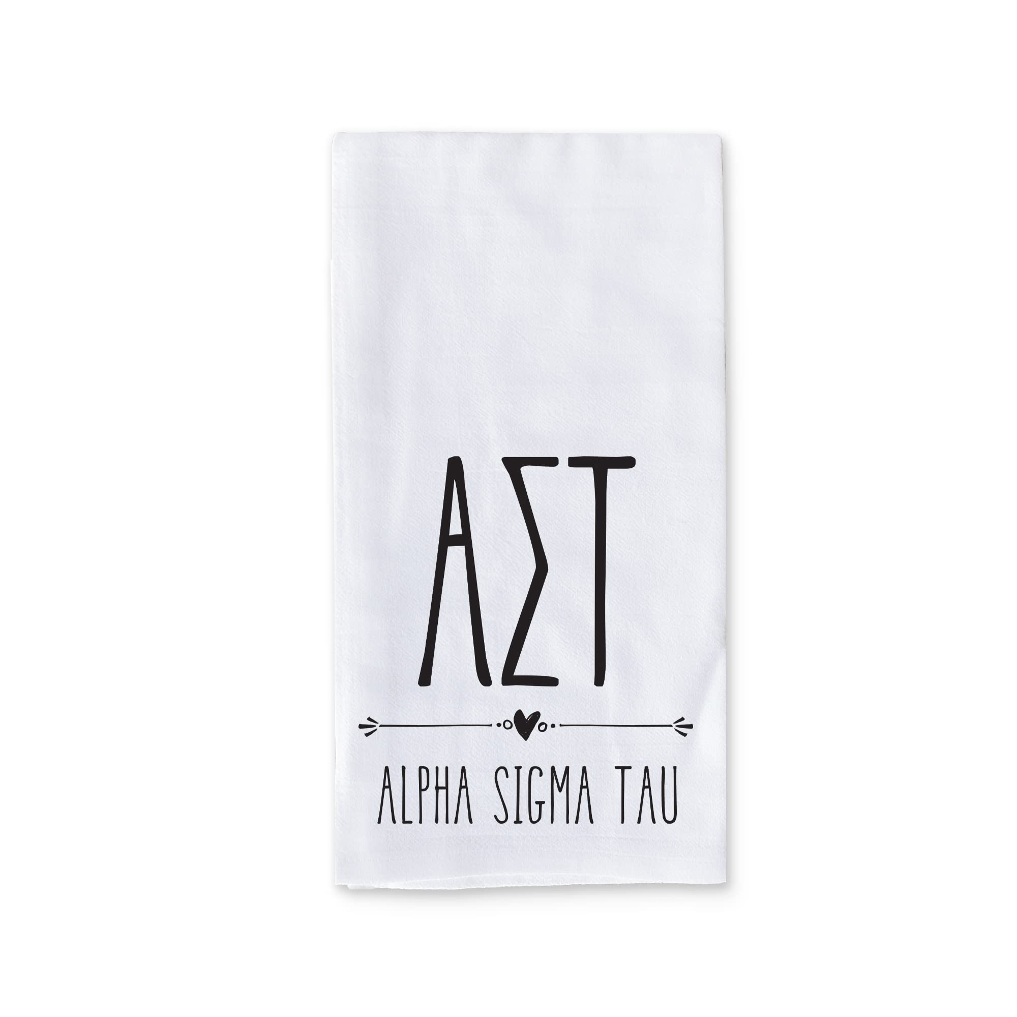 Alpha Sigma Tau Kitchen Towels - Sorority Dish & Tea Towels for Kitchen Decor & Gifts
