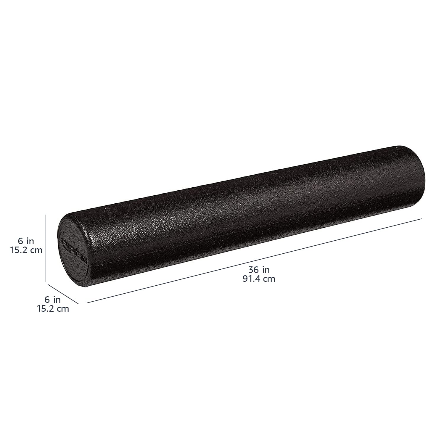 Amazon Basics High Density Foam Roller for Muscle Recovery, Yoga, Pilates & Workout - Perfect for Post-Exercise Massage, Physical Therapy & Fitness Training