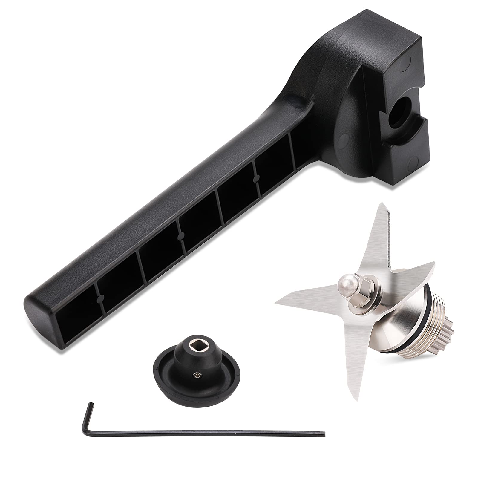 Vitamix 5200 Series Blender Replacement Parts - Wet Blade Assembly with Wrench & Drive Socket Removal Tool Kit - Compatible with 64oz & 32oz Containers - Perfect for Smoothies, Soups & Nut Butters