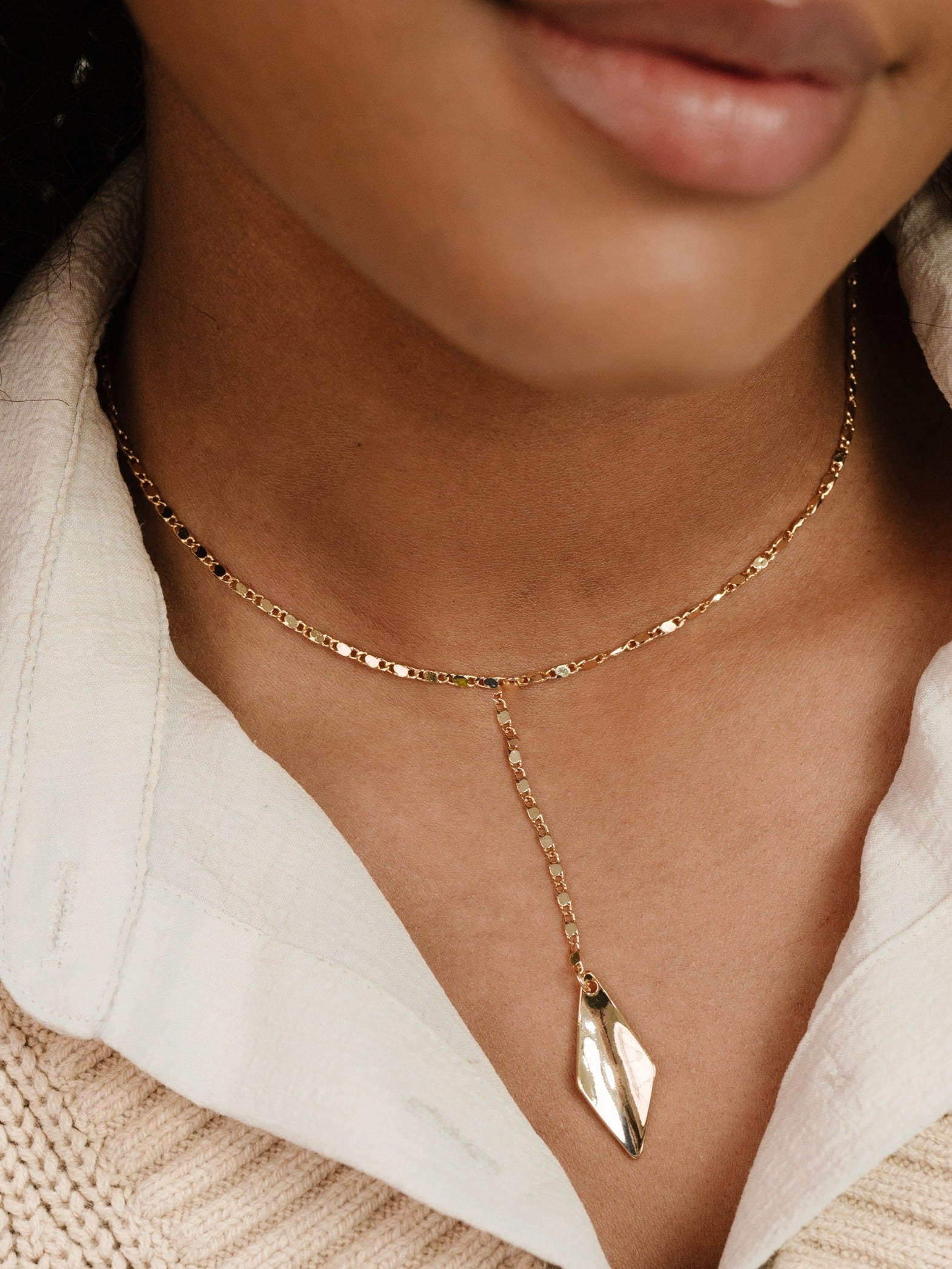 Elegant Kite Drop Pendant Necklace for Women - Sterling Silver Dainty Jewelry Gift for Birthday, Anniversary & Valentine's Day - Perfect for Everyday Wear & Special Occasions