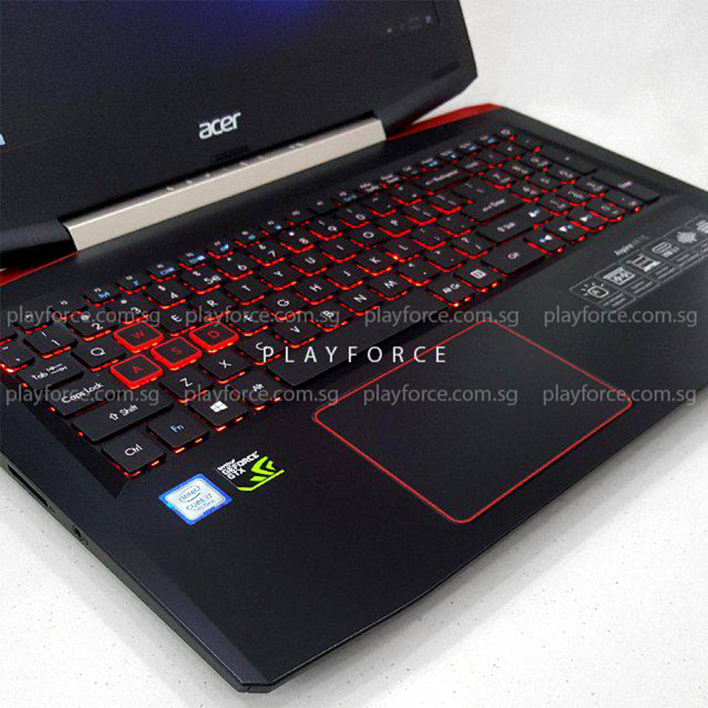 Aspire VX 15 Gaming Laptop - Intel Core i7-7700HQ, NVIDIA GTX 1050, 16GB RAM, 256GB SSD, 15.6