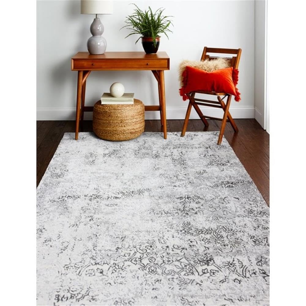 Bashian Capri Huda 2.5' x 8' Beige Area Runner Rug - Perfect for Hallway, Entryway, or Narrow Spaces
