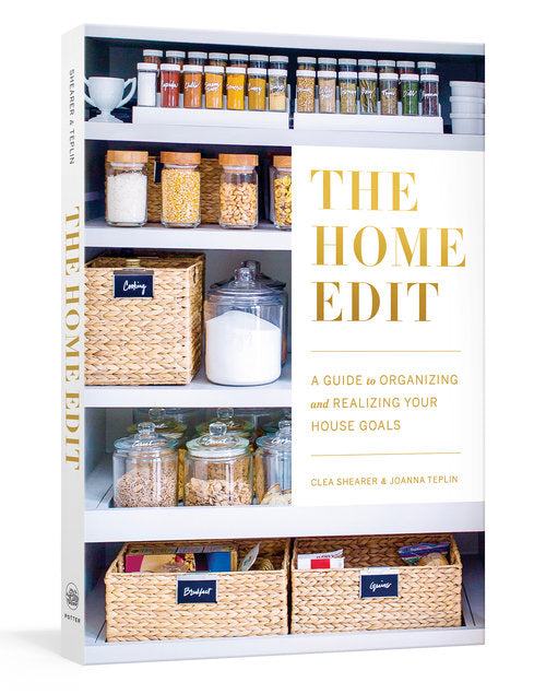 The Home Edit: Ultimate Guide to Organizing & Decluttering Your Home - Includes Custom Refrigerator Labels & Storage Solutions | Perfect for Kitchen Organization, Pantry Makeovers & Home Decor